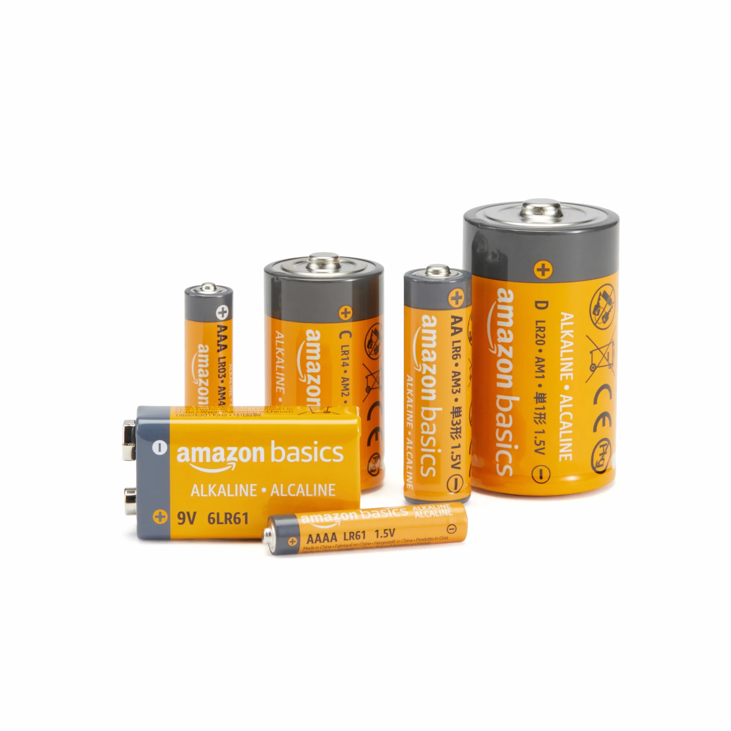 Amazon Basics Lot de 8 Piles alcalines AAAA 1,5 V