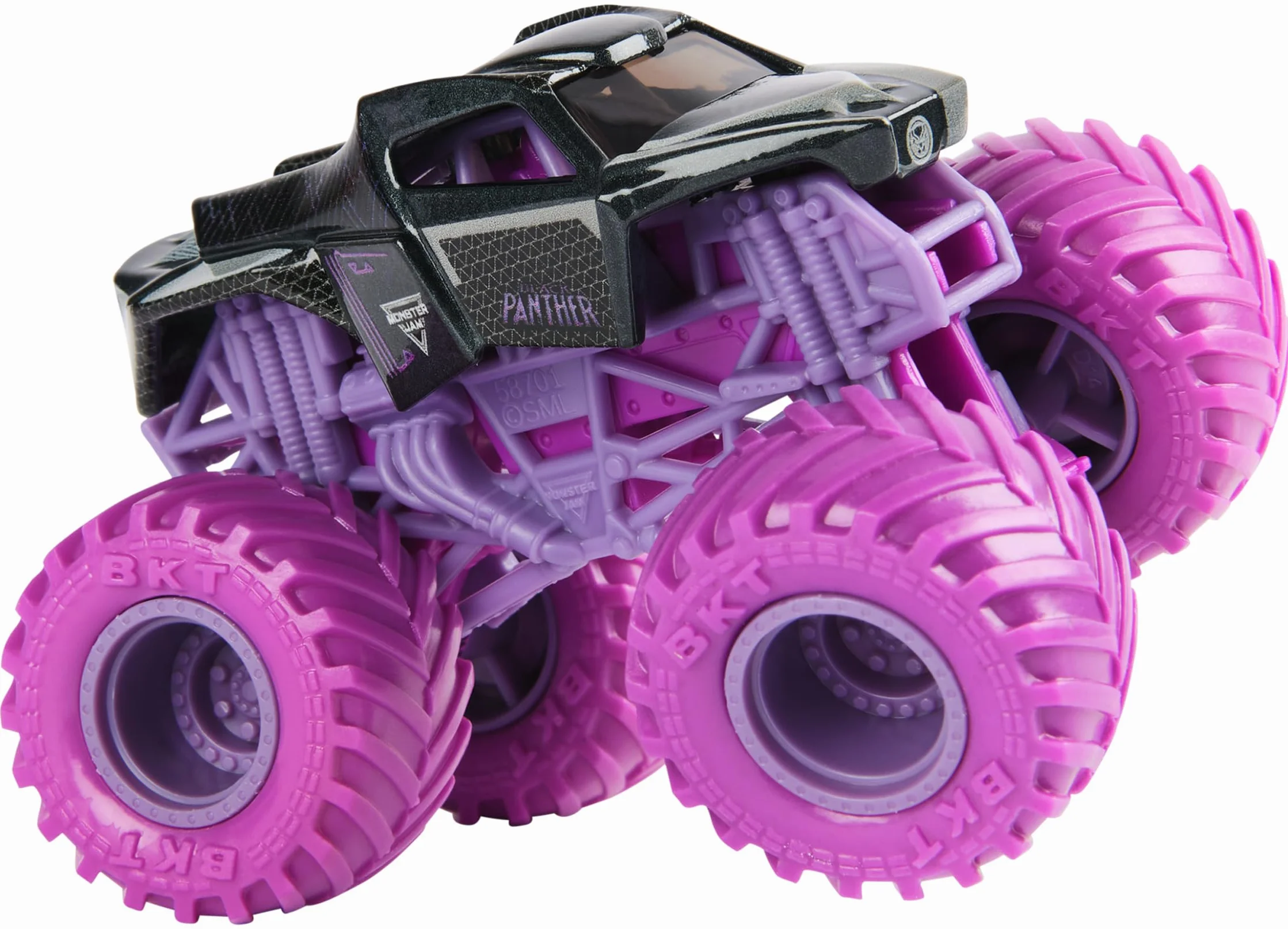 Monster Jam 5 Véhicules Die-Cast 1:64 Marvel Monster Trucks Officiels À Collectionner Jouet Enfant 3 Ans