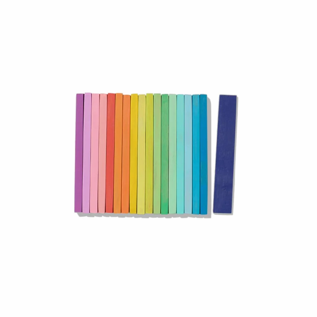 Lovevery Boîte de Cubes en Bois Massif, Blocs Construction Enfants, 18 Formes, Jouets Éducatif STEM