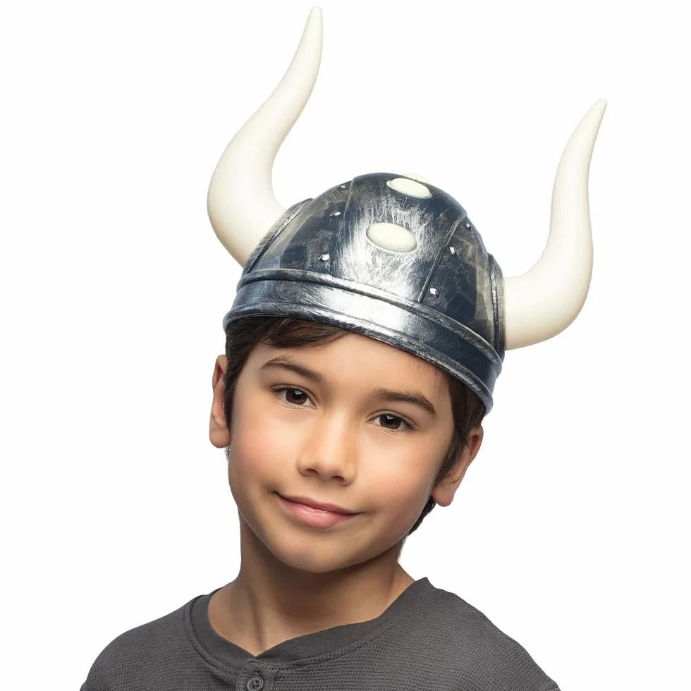 Casque Viking pour enfants Boland accessoire déguisement carnaval