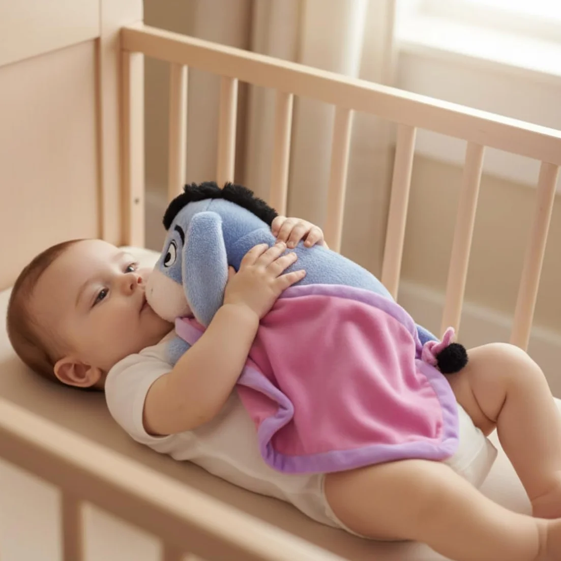 Disney Peluche Bourriquet Personnalisé 25 cm - Cadeau Naissance