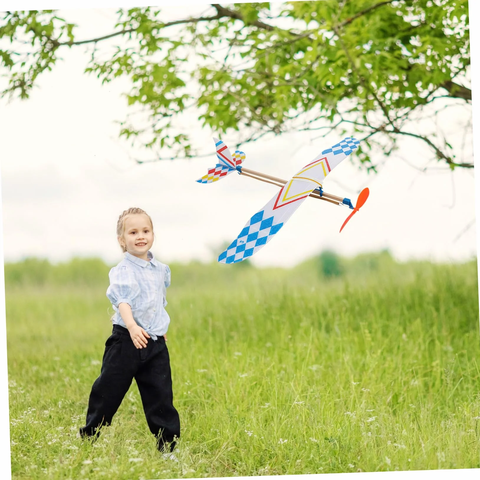 HEMOTON Avion DIY Planeur Mousse Éducatif 5 Pièces