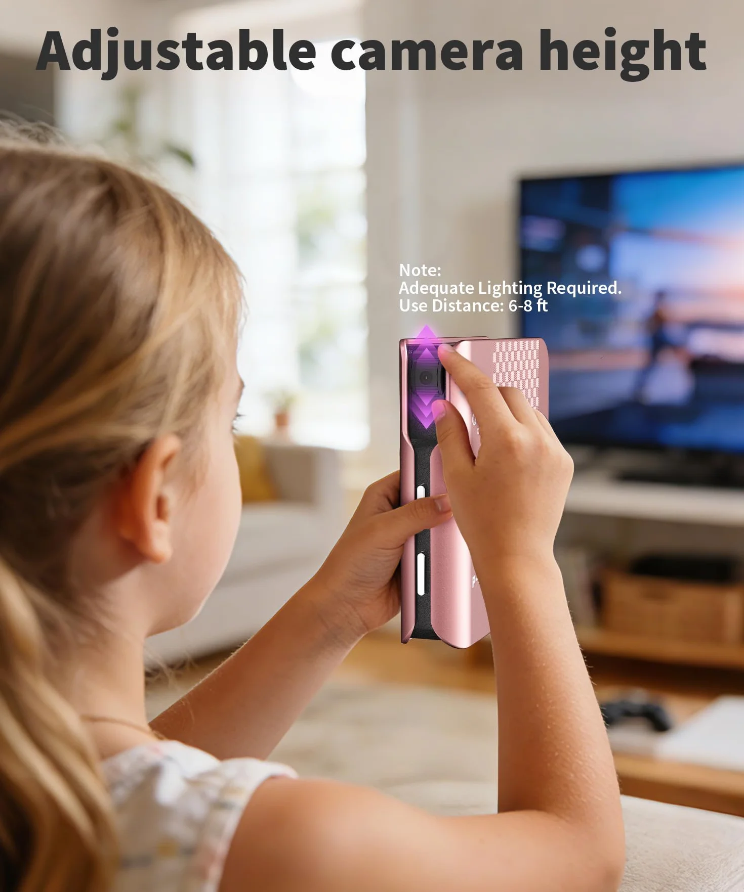 Console de Jeux pour Enfants avec Jeux de Mouvement Plug & Play pour TV, Activité Physique en Intérieur