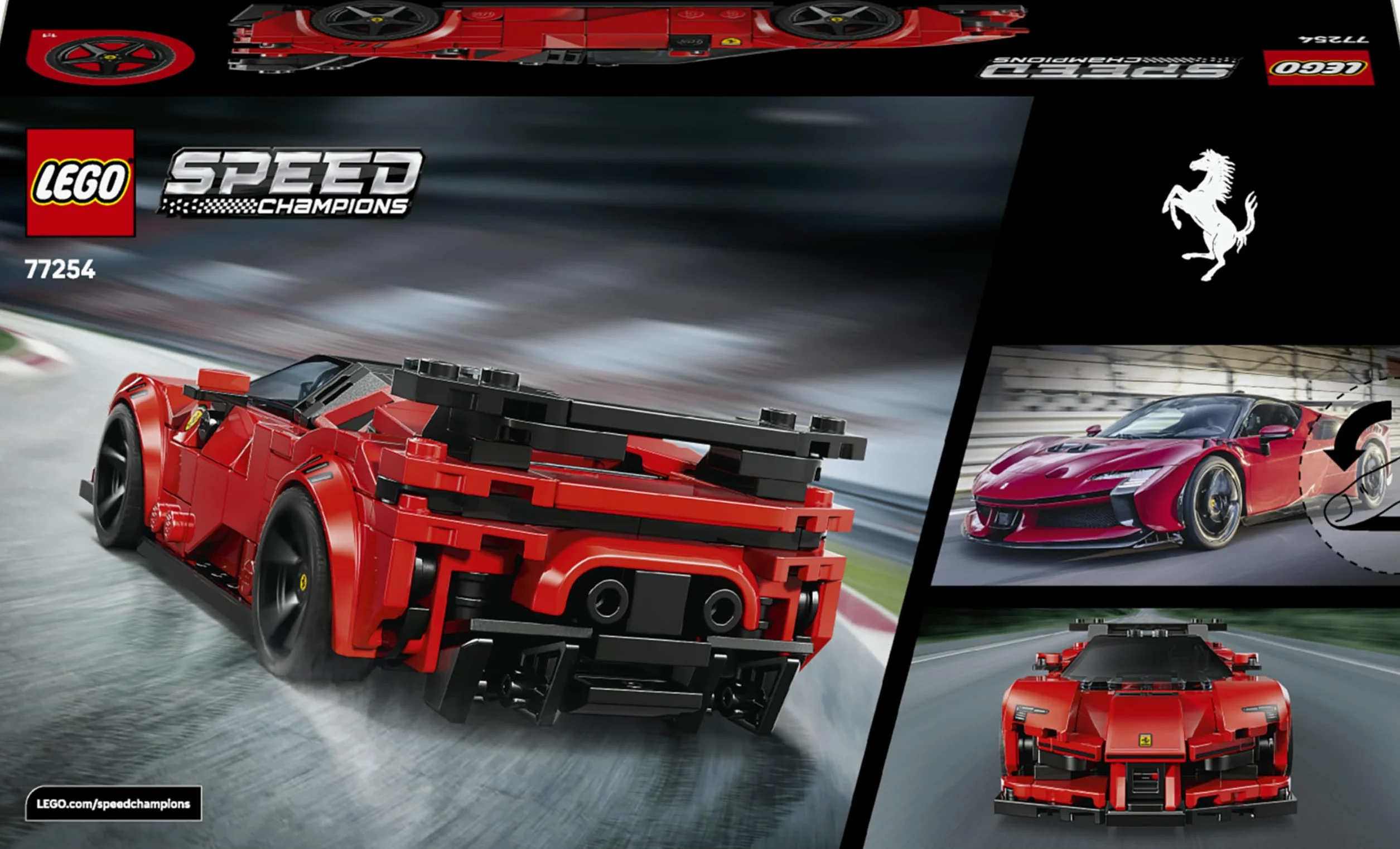LEGO Speed Champions Ferrari SF90 XX Stradale Voiture de Course 77254 Jouet pour Garçon 9 Ans
