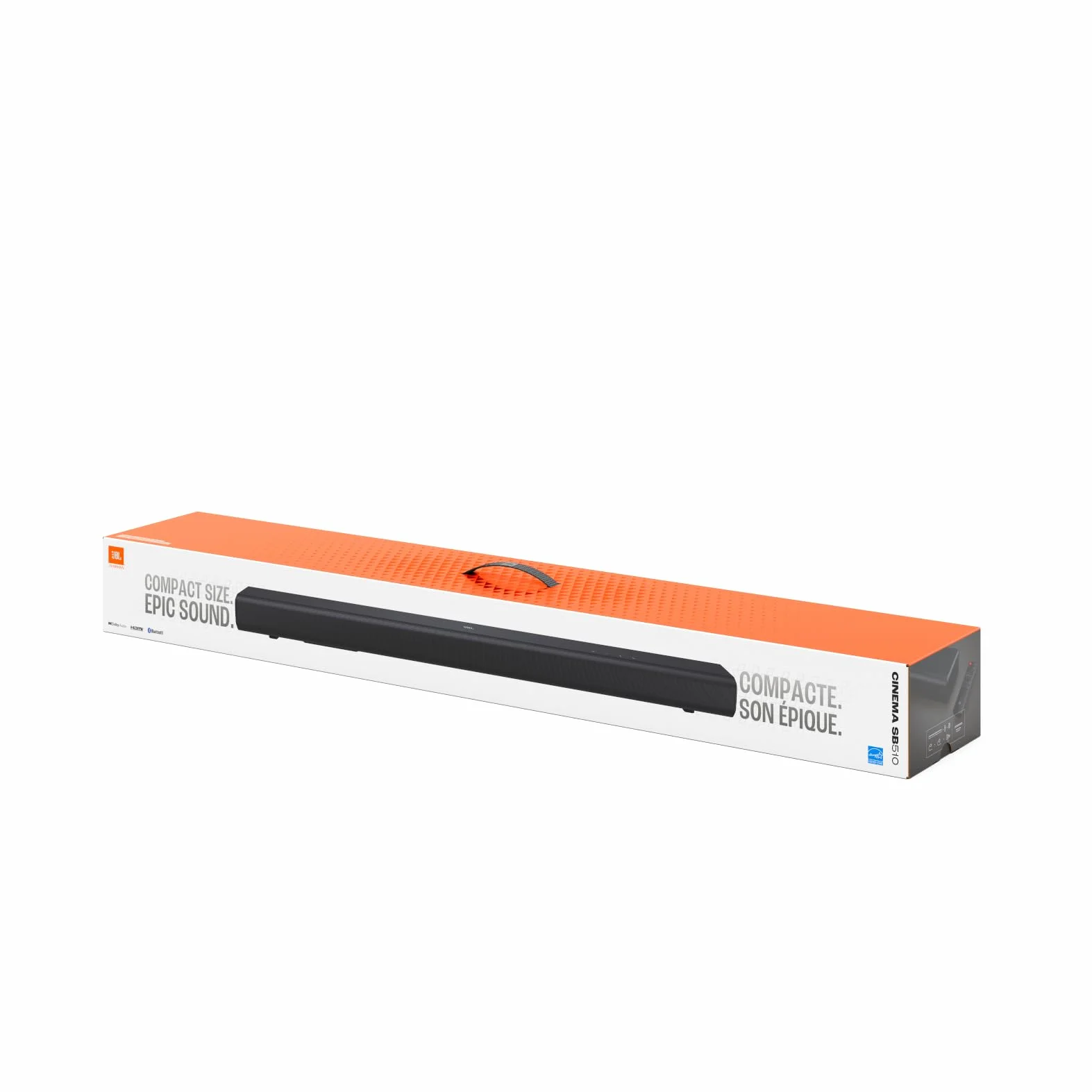 JBL Cinema SB 510 Barre de son 3.1 canaux caisson de basses intégré HDMI ARC Dolby Audio Bluetooth 200 W Noir