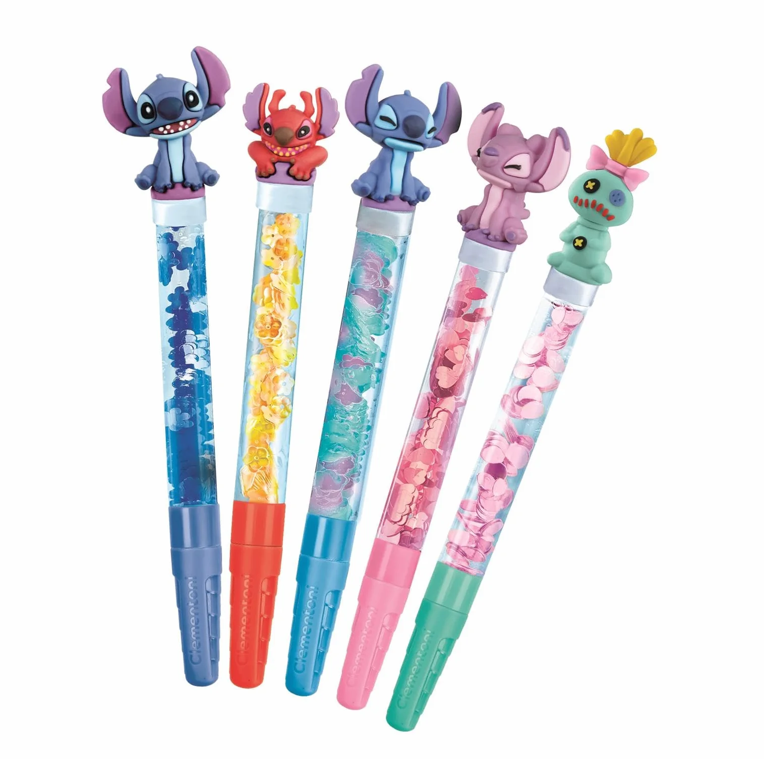 Clementoni Stylos Stitch à Personnaliser - Loisirs Créatifs 25 Accessoires - 6 Ans+