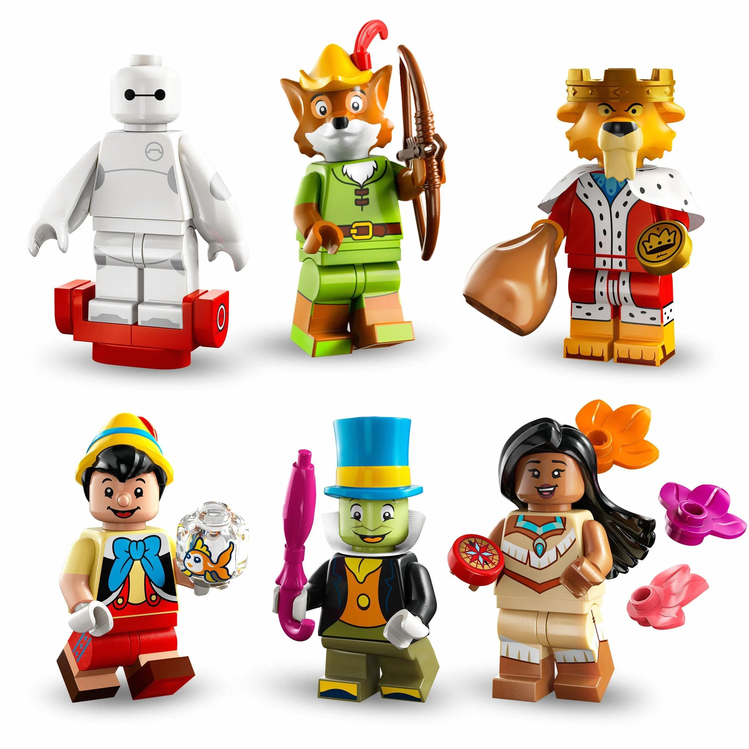 LEGO 71038 Minifigures Disney 100 Sachet Mystère 1 des 18 Personnages à Collectionner