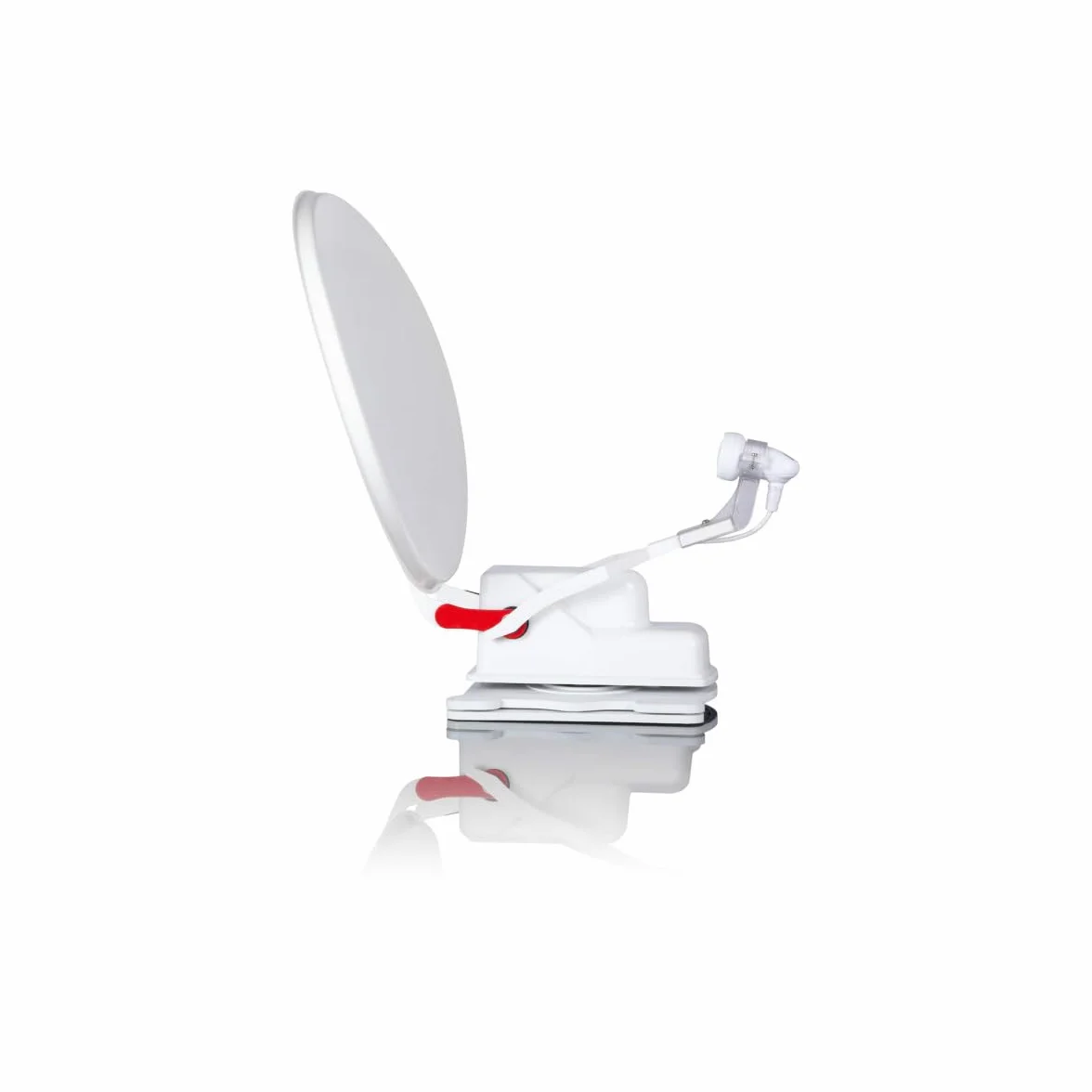 ALDEN Onelight Parabole Automatique 65cm + Récepteur Satellite SATMATIC HD TNTSAT