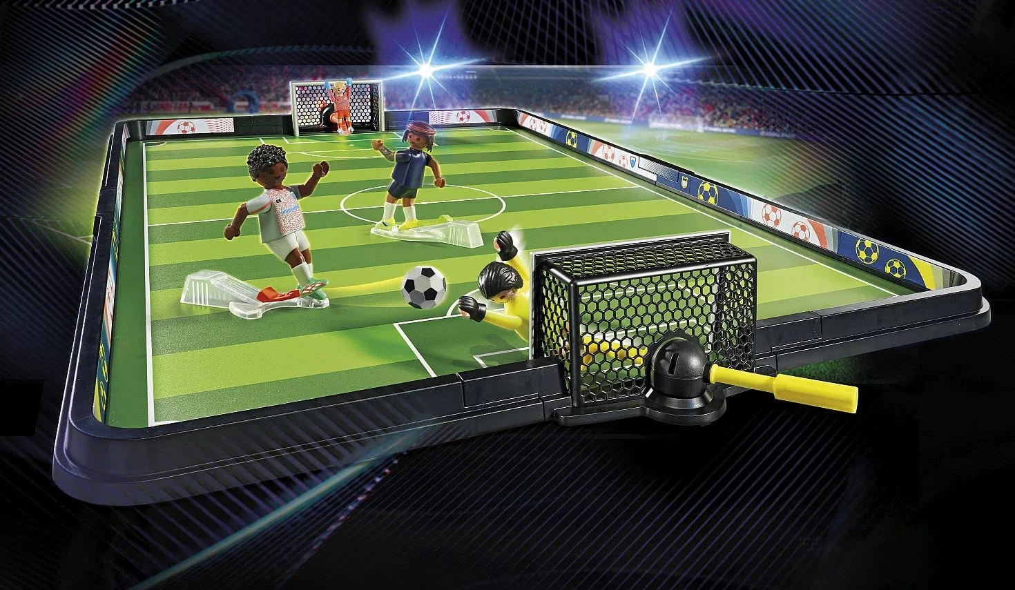 Playmobil 71120 Stade de Football Sport & Action Tournoi Ballon