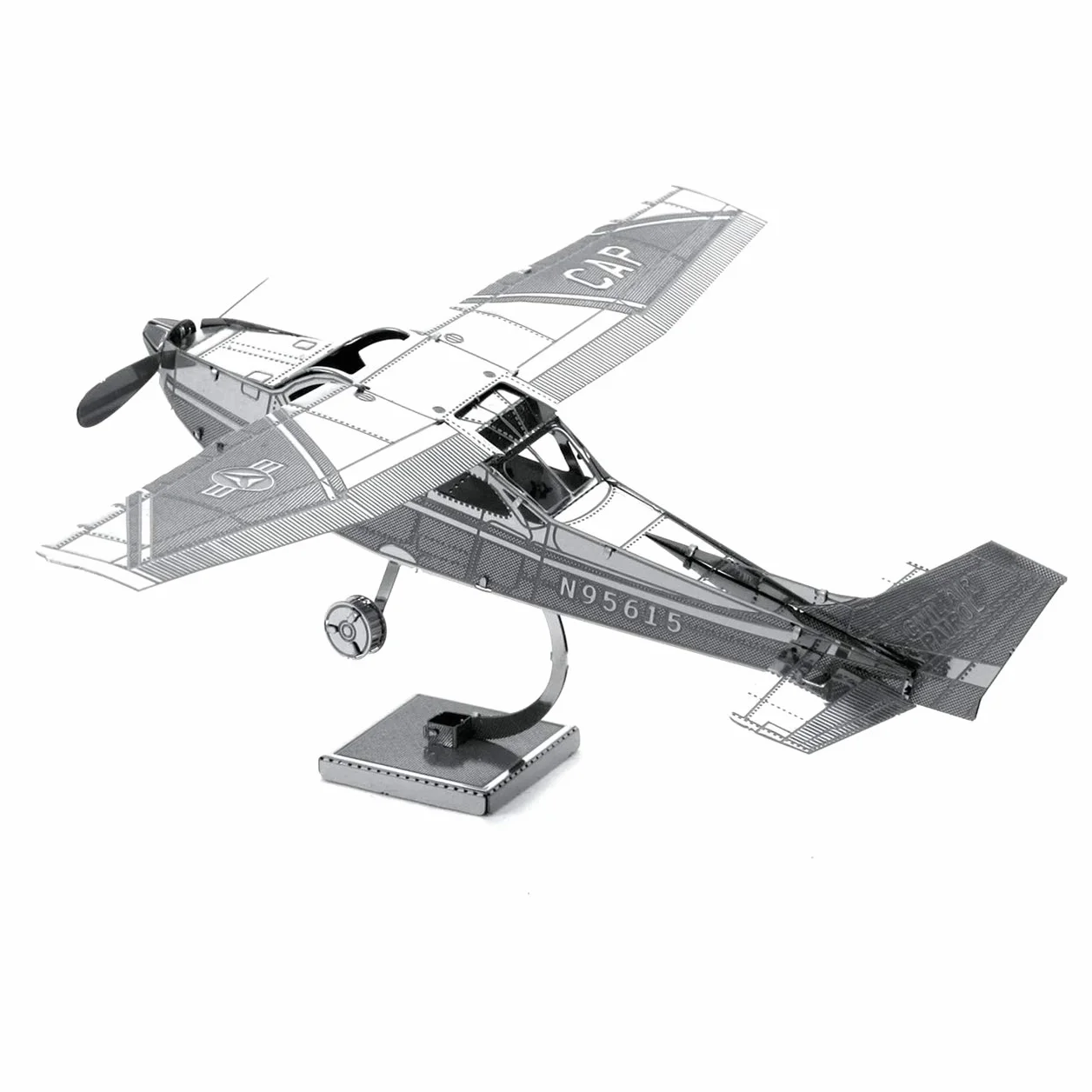 Metal Earth Maquette 3D Aviation Cessna Skyhawk 11,4 x 9,2 x 2,5 cm