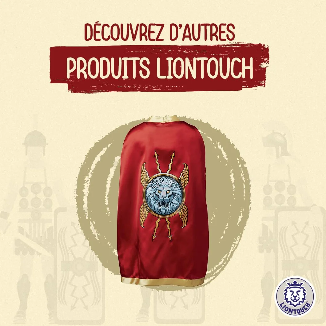 Liontouch Épée et Bouclier Légionnaire Romain 3-8 Ans Ensemble Jouets Garçons Soldat Rome Antique
