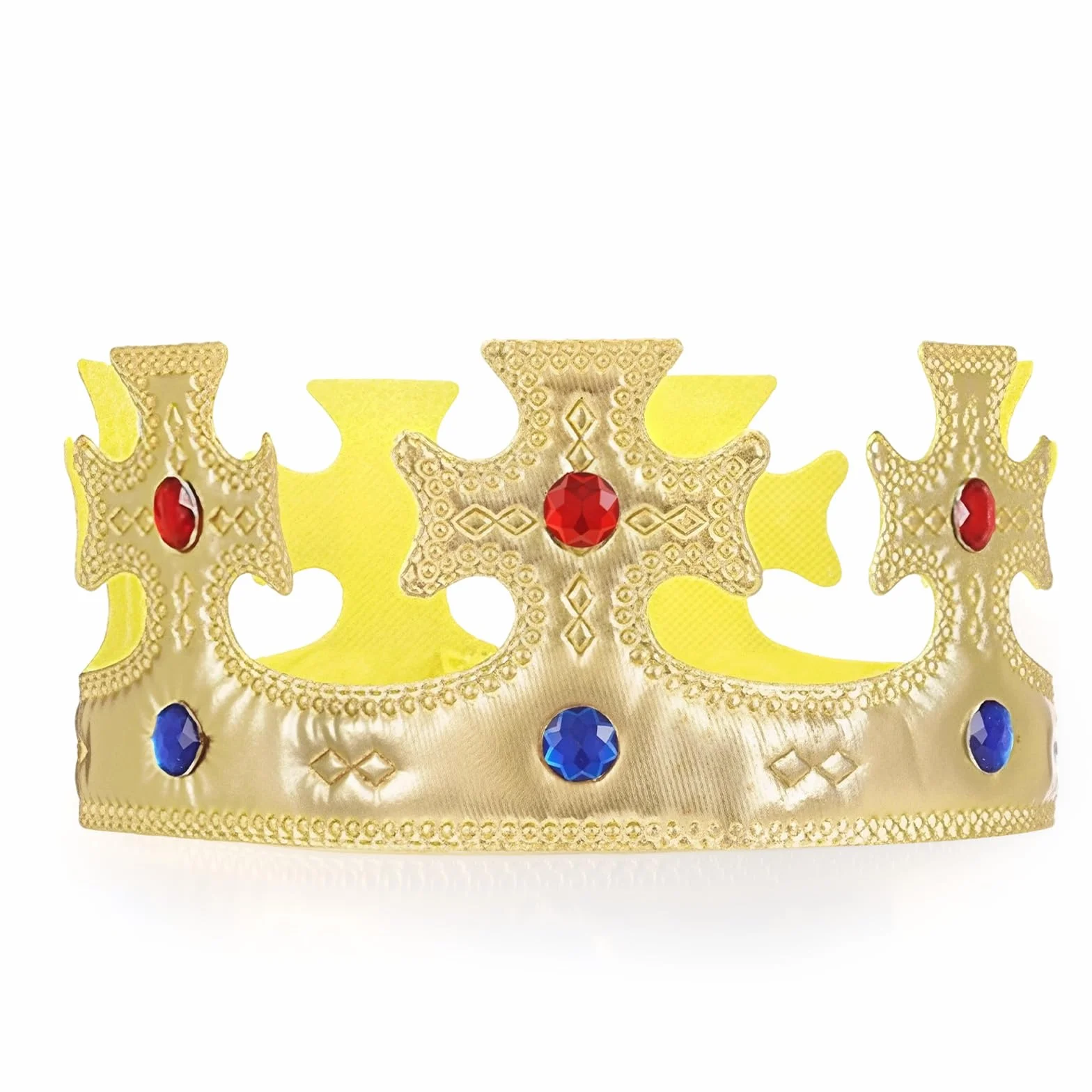 Couronne Anniversaire Enfant Roi Garçon Dorée Accessoire Déguisement Fête