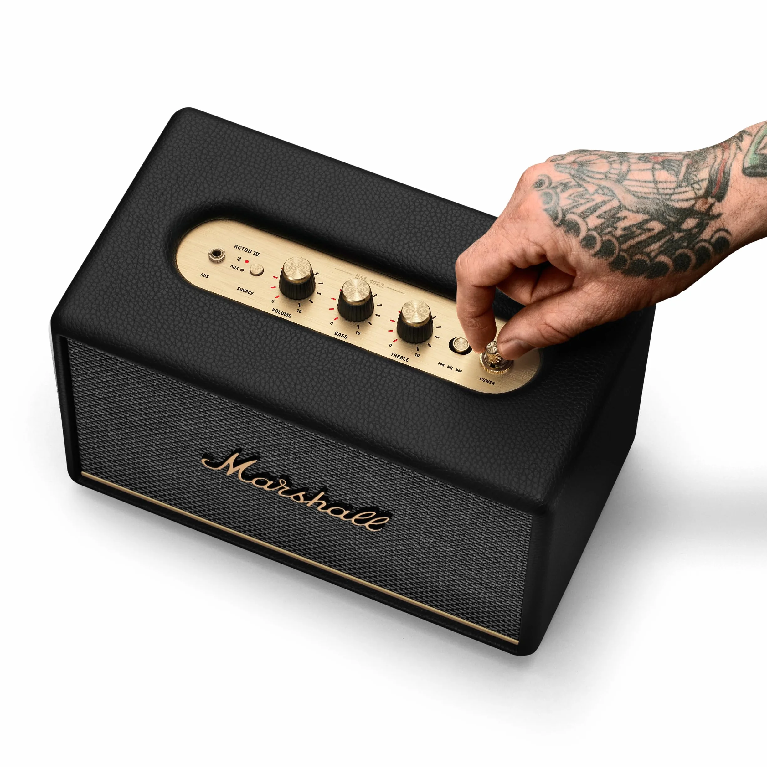 Marshall Acton III Enceinte Bluetooth sans Fil Noir