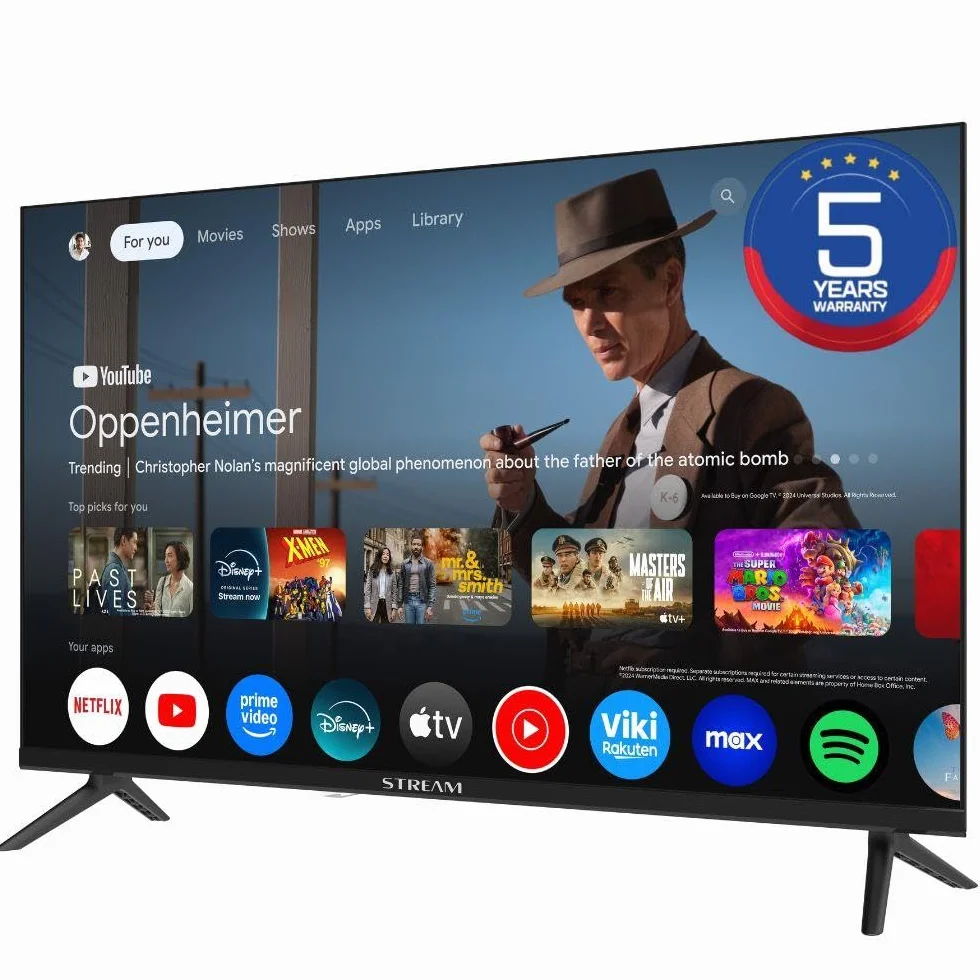 Google TV Smart 43" Full HD HDR10 sans Cadre Assistant Google Chromecast intégré S43EX1GF 2026