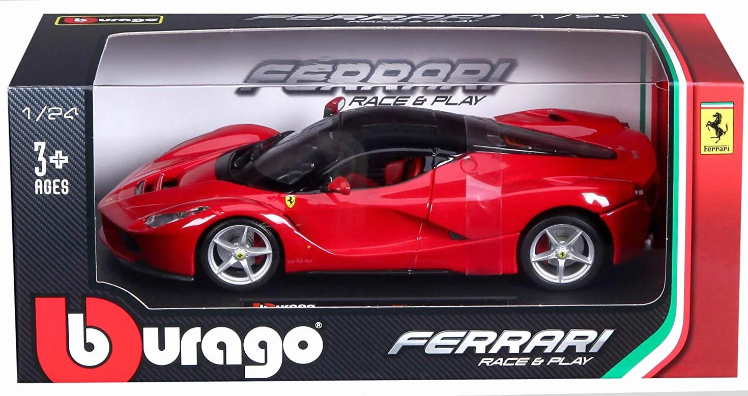 BBburago Ferrari LaFerrari 1/24 Voiture Miniature de Collection Modèle Sport