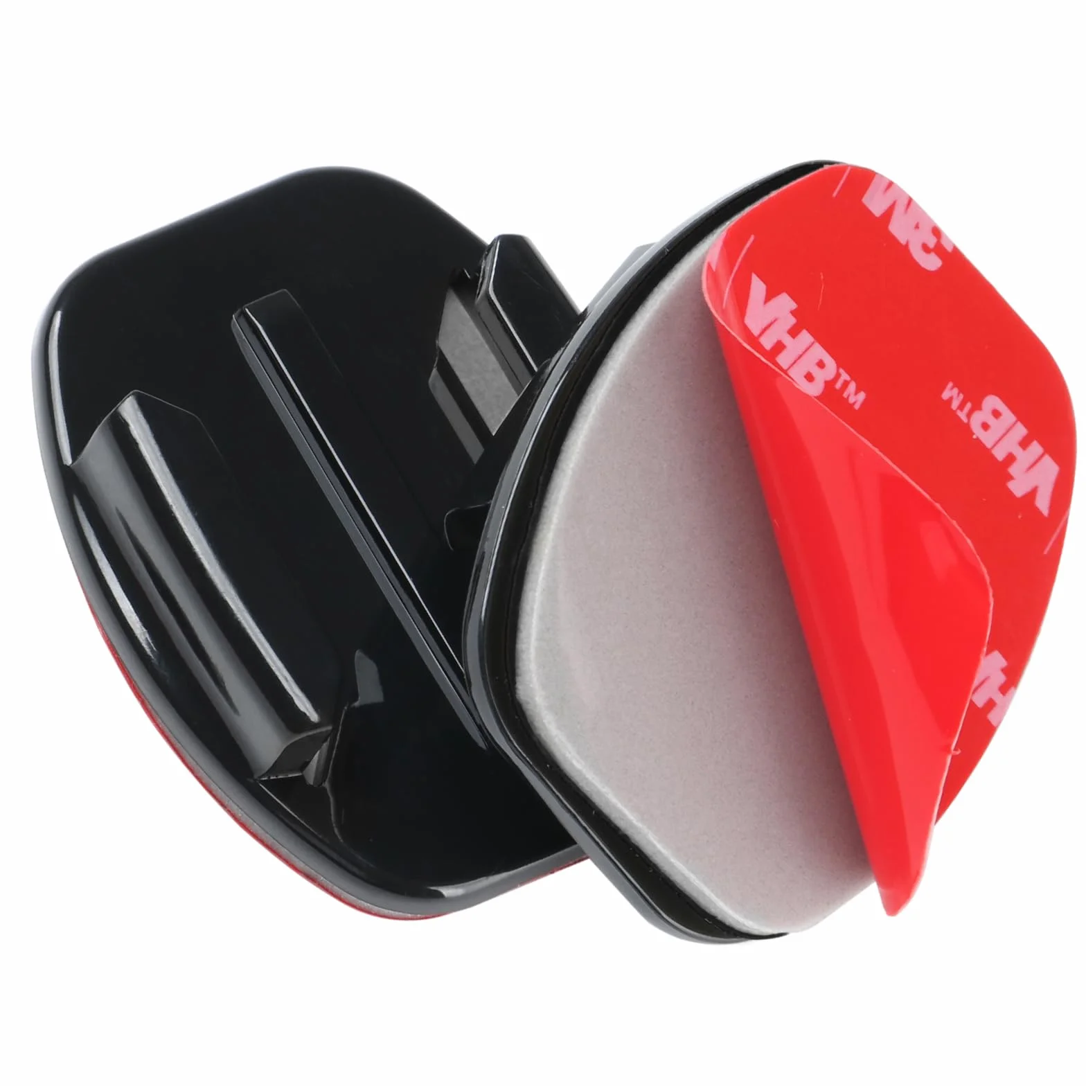HSU Adhésifs pour GoPro Hero 12/11/10/9/8/7/6/5/4/3+/3 - 4 Supports Incurvés et 4 Plats