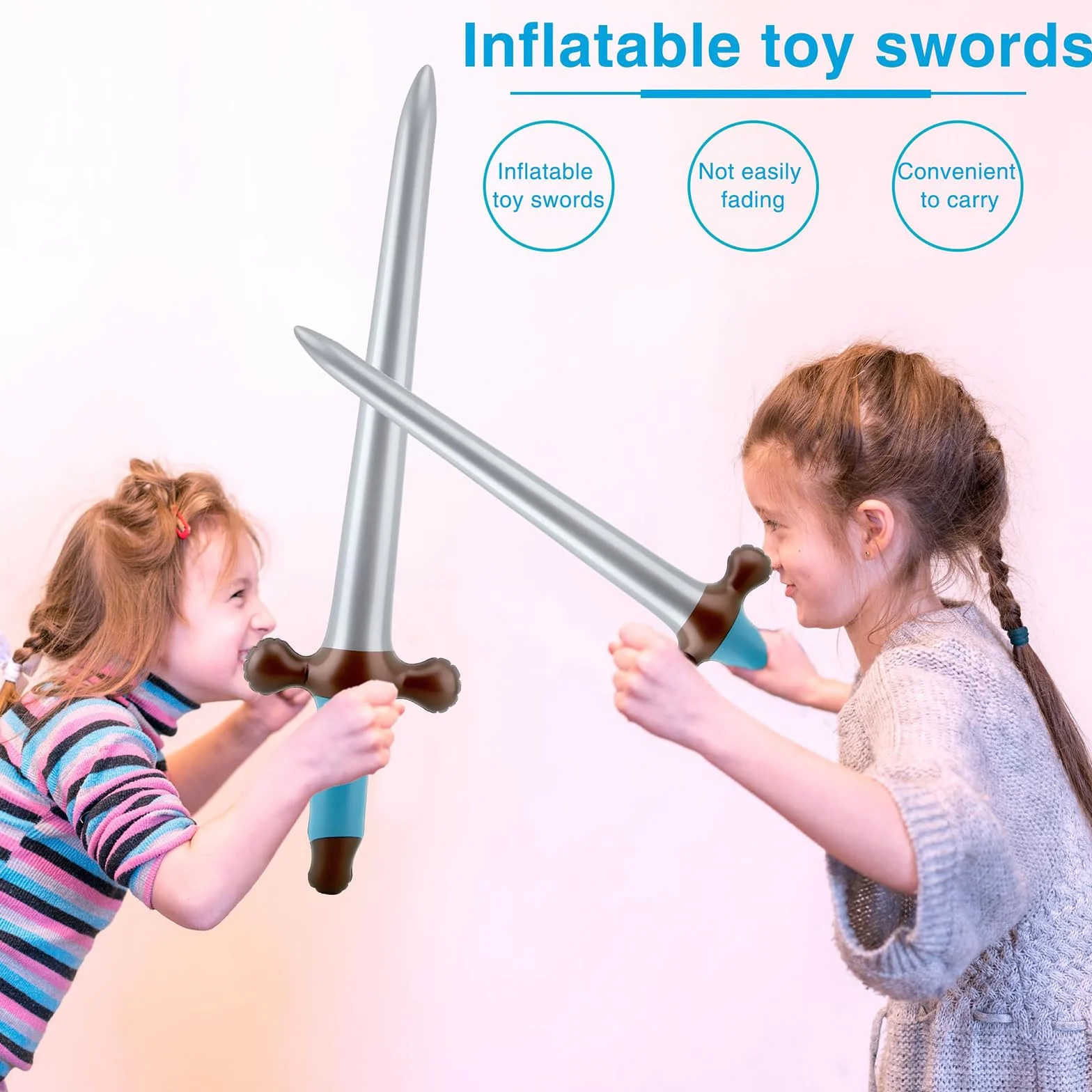 Gonflables Jouet Épée 60 cm Épée de Pirate Epee Enfant Mousse Épées