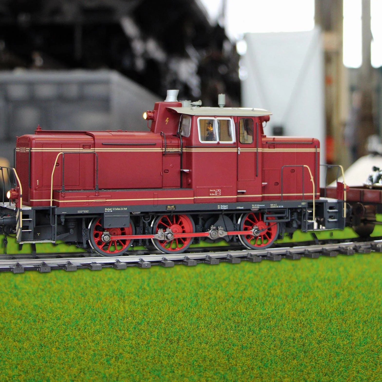 Tapis de pelouse Evemodel 200 x 40 cm pour modélisme ferroviaire prairie