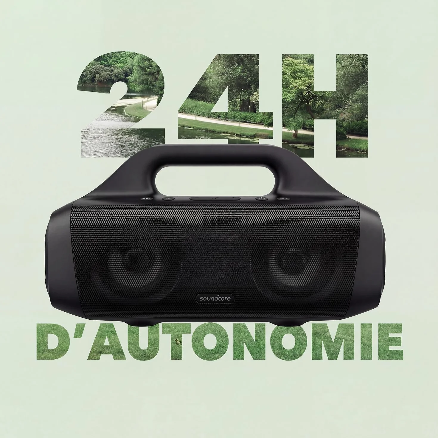 Soundcore Motion Boom Enceinte Bluetooth IPX7 24h Portable Camping