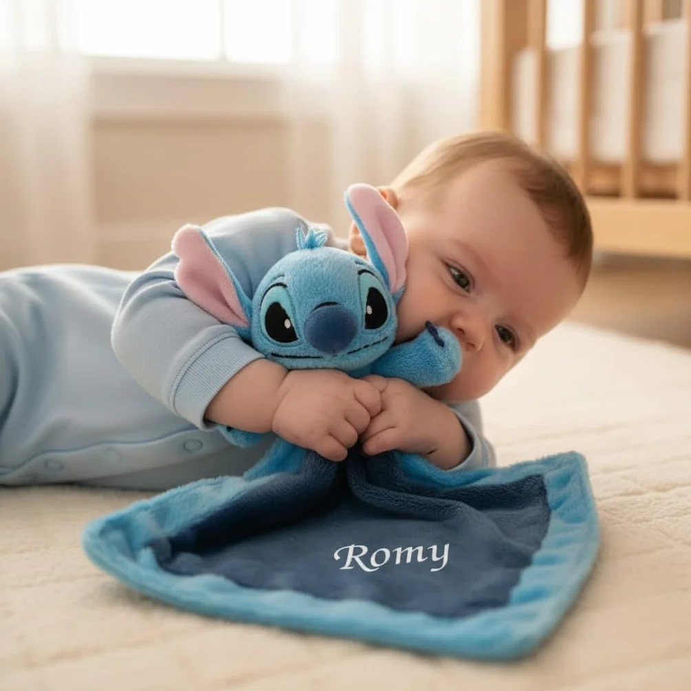 Plat Stitch à Personnaliser avec Prénom Doudou