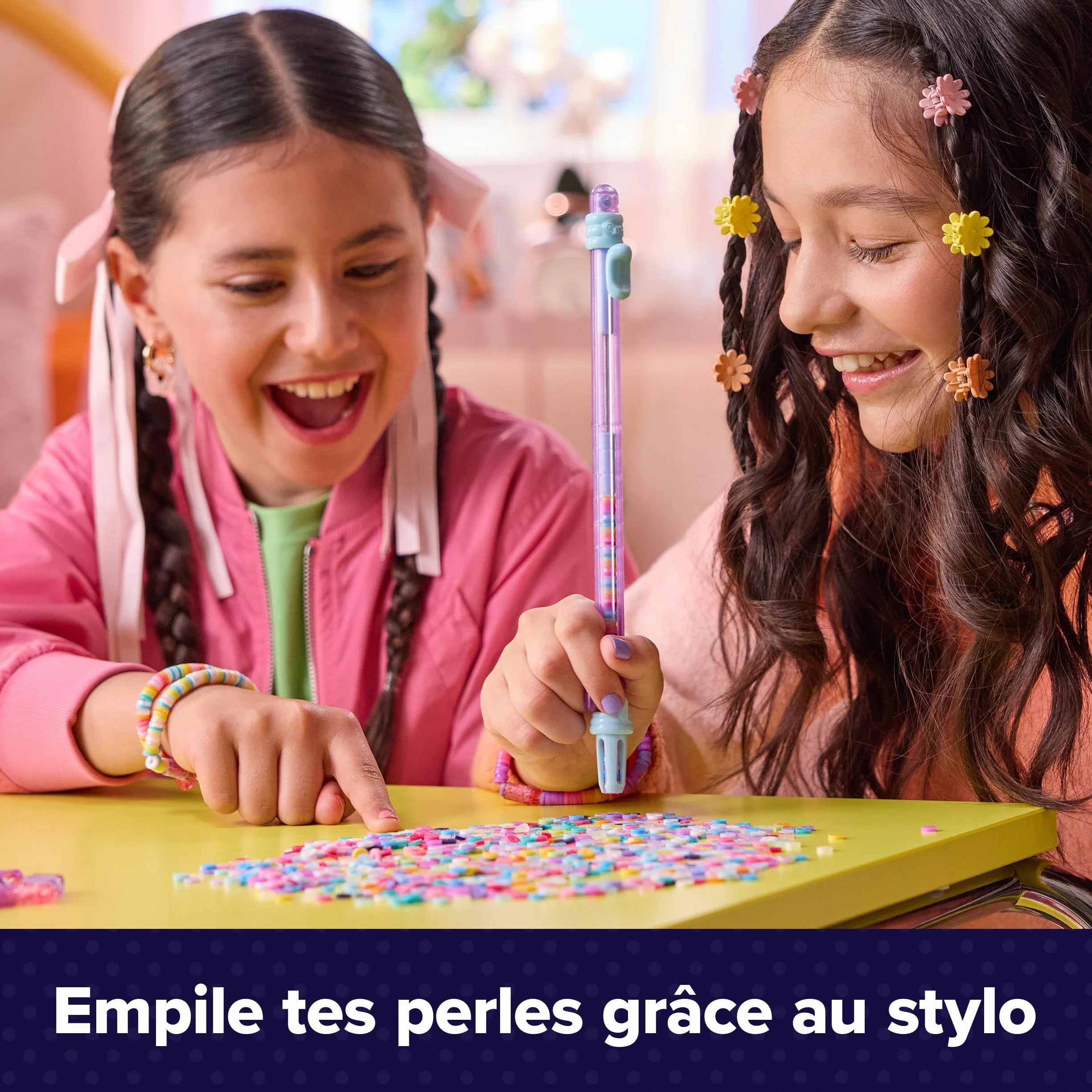 Cool Maker Atelier À Bracelets Heishi Machine Kit Bracelet Amitié 1 220 Perles Stylo À Perles Loisir Créatif Enfant 7 Ans Et +