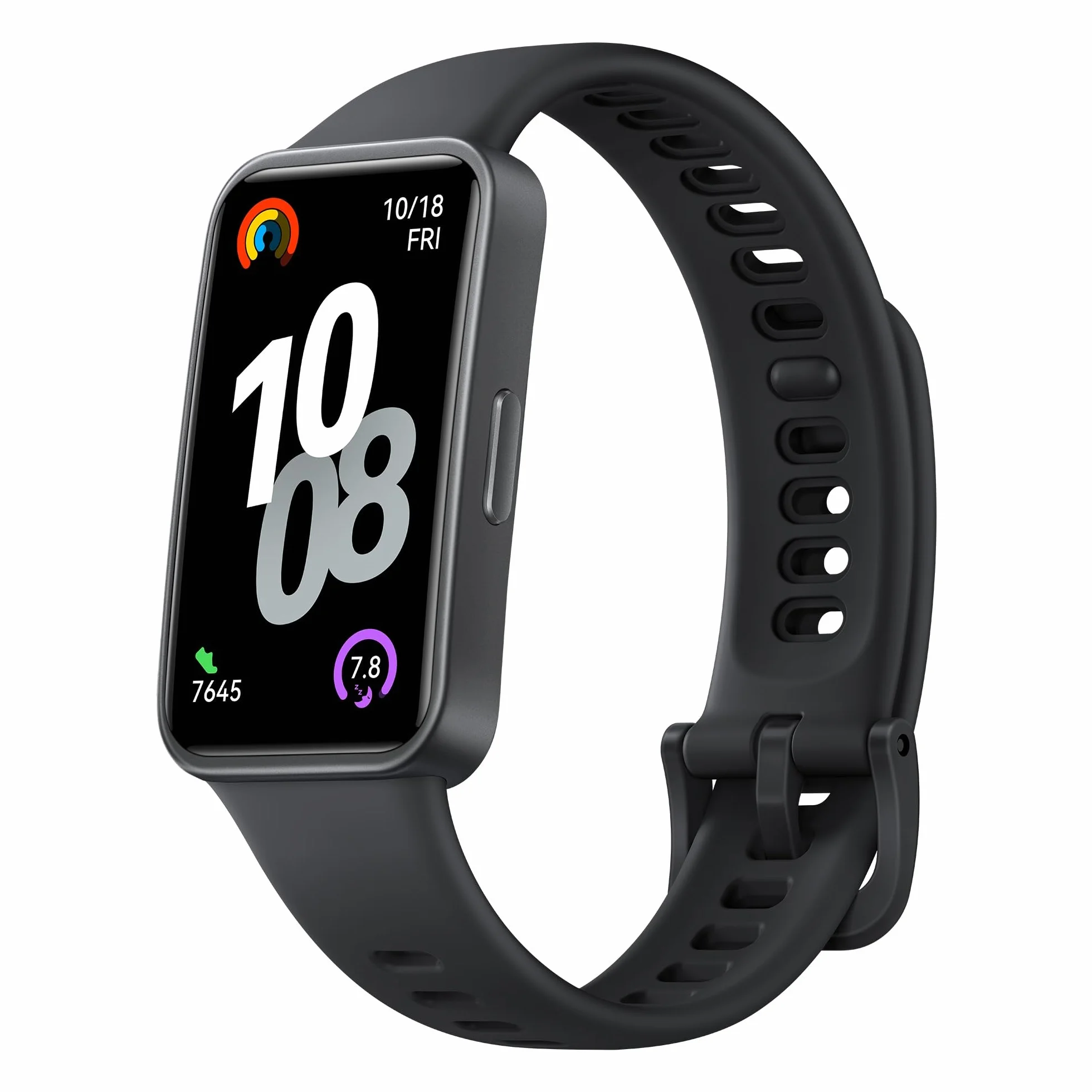 HUAWEI Band 10 Montre Connectée Surveillance Condition Physique IA Analyse Sommeil Professionnel VRC 14 Jours iOS Android Noir