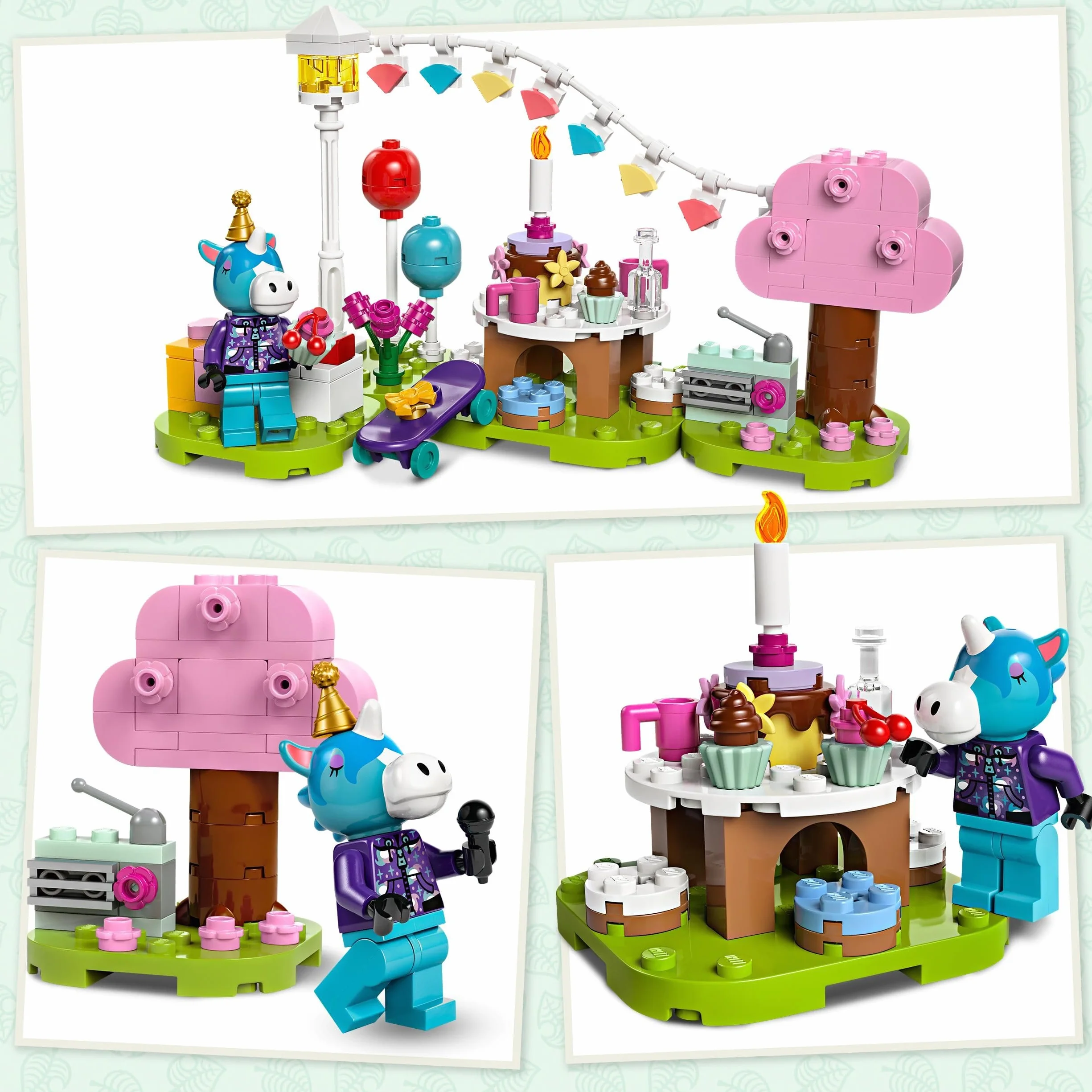 LEGO Animal Crossing Goûter d’Anniversaire de Lico 77046 Jouet de Construction Créatif pour Enfants Dès 6 Ans
