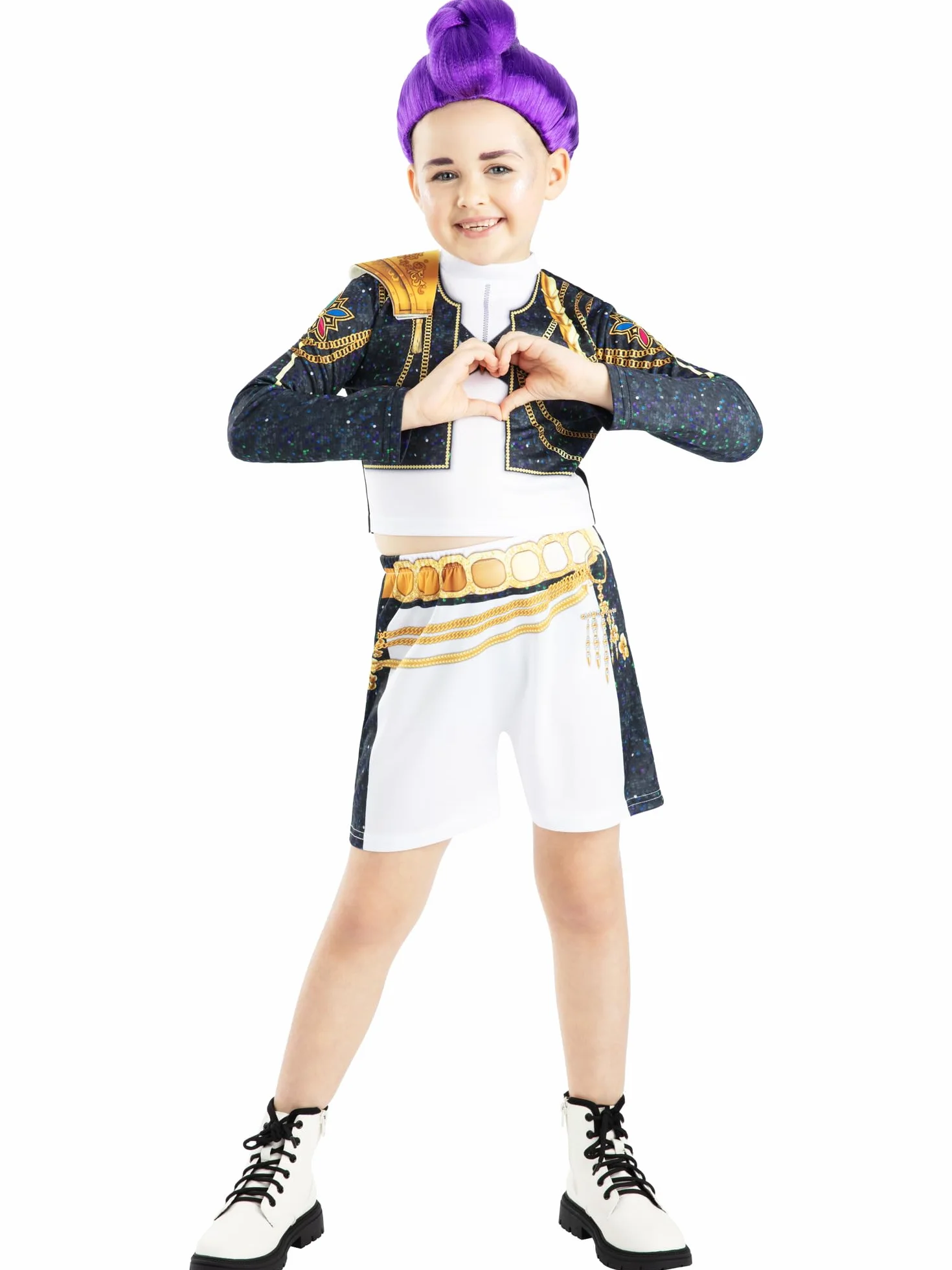 Rubies Official Netflix K-Pop Demon Hunters Rumi Golden Classic Child Costume