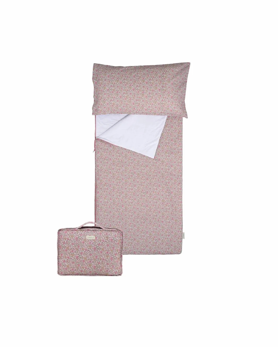 Molis&co TOG 1 Sac de couchage pour enfants 140x70 cm avec couverture et coussin intégrés 100% coton Oeko-Tex