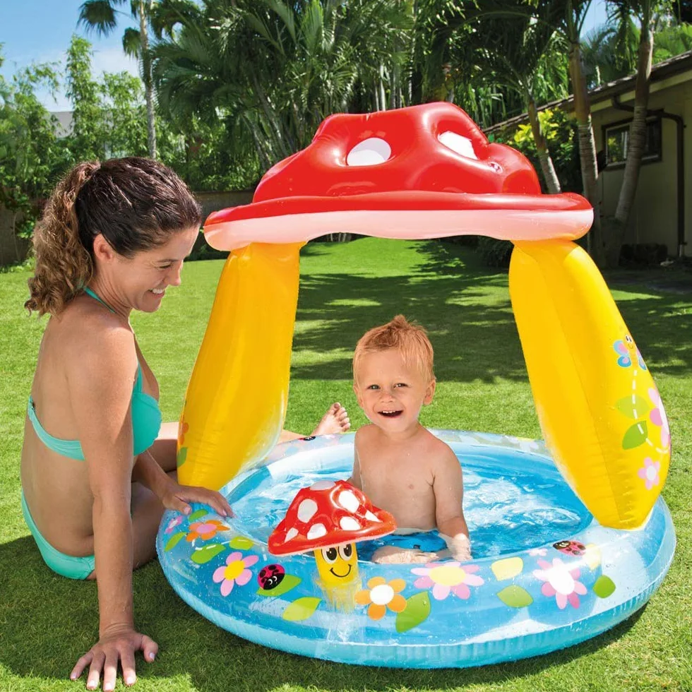 Intex pataugette ombrelle Champignon
