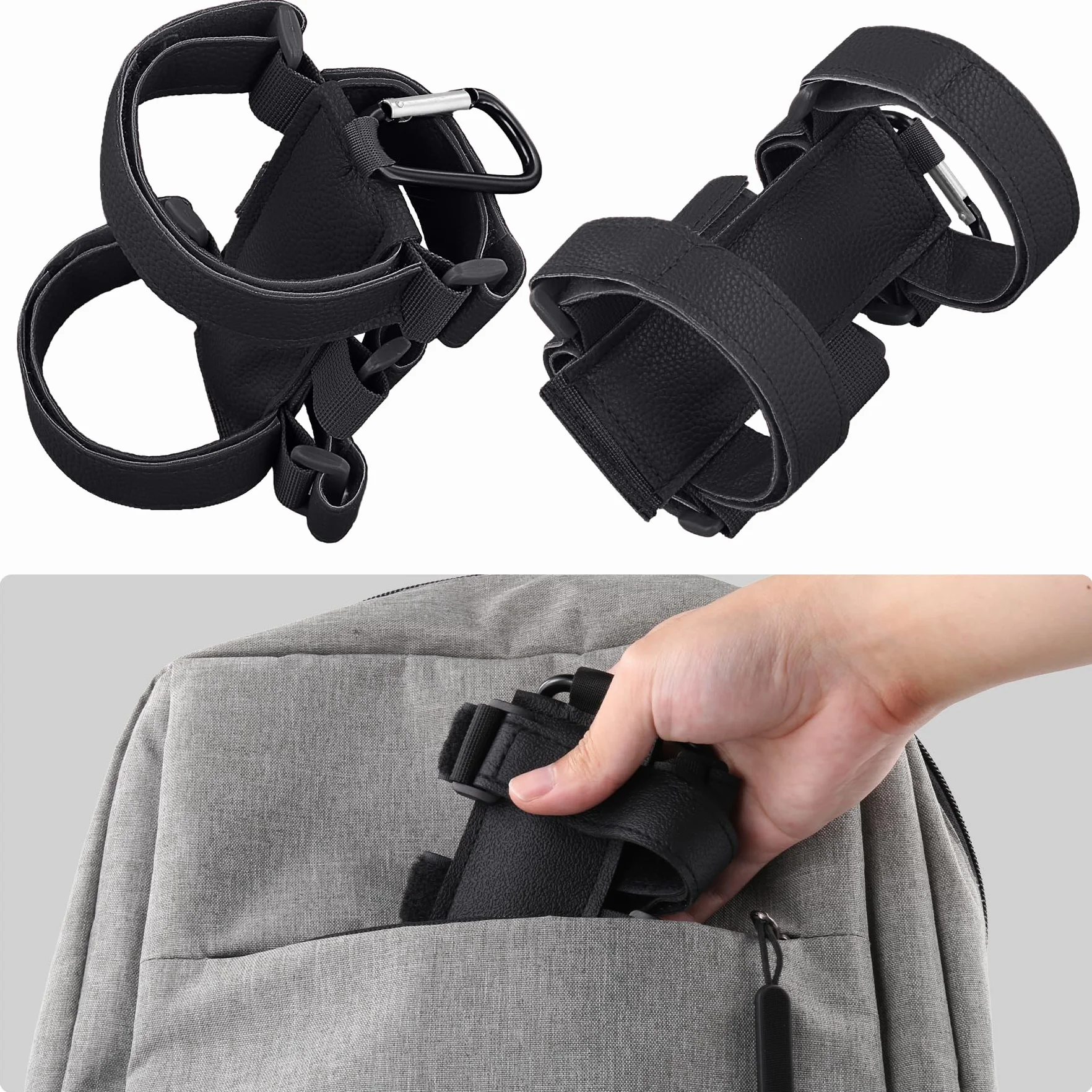 co2CREA Haut-Parleur Portable Bluetooth Sangle réglable pour Extérieur Support Barre Chariot Golf Garde-Corps Vélo Bateau