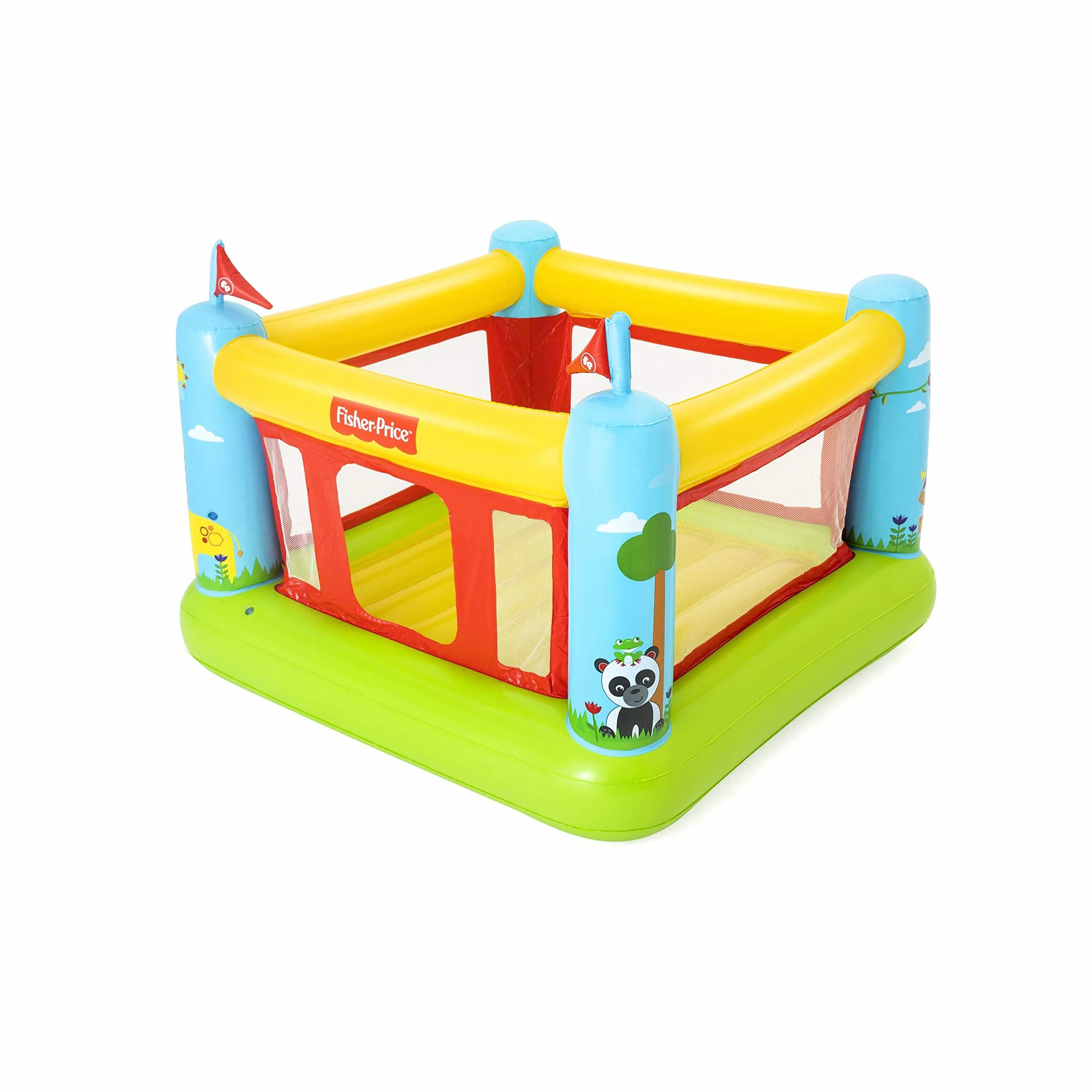Bestway Fisher-Price Château Gonflable Bouncetastic 175 x 173 x 135 cm