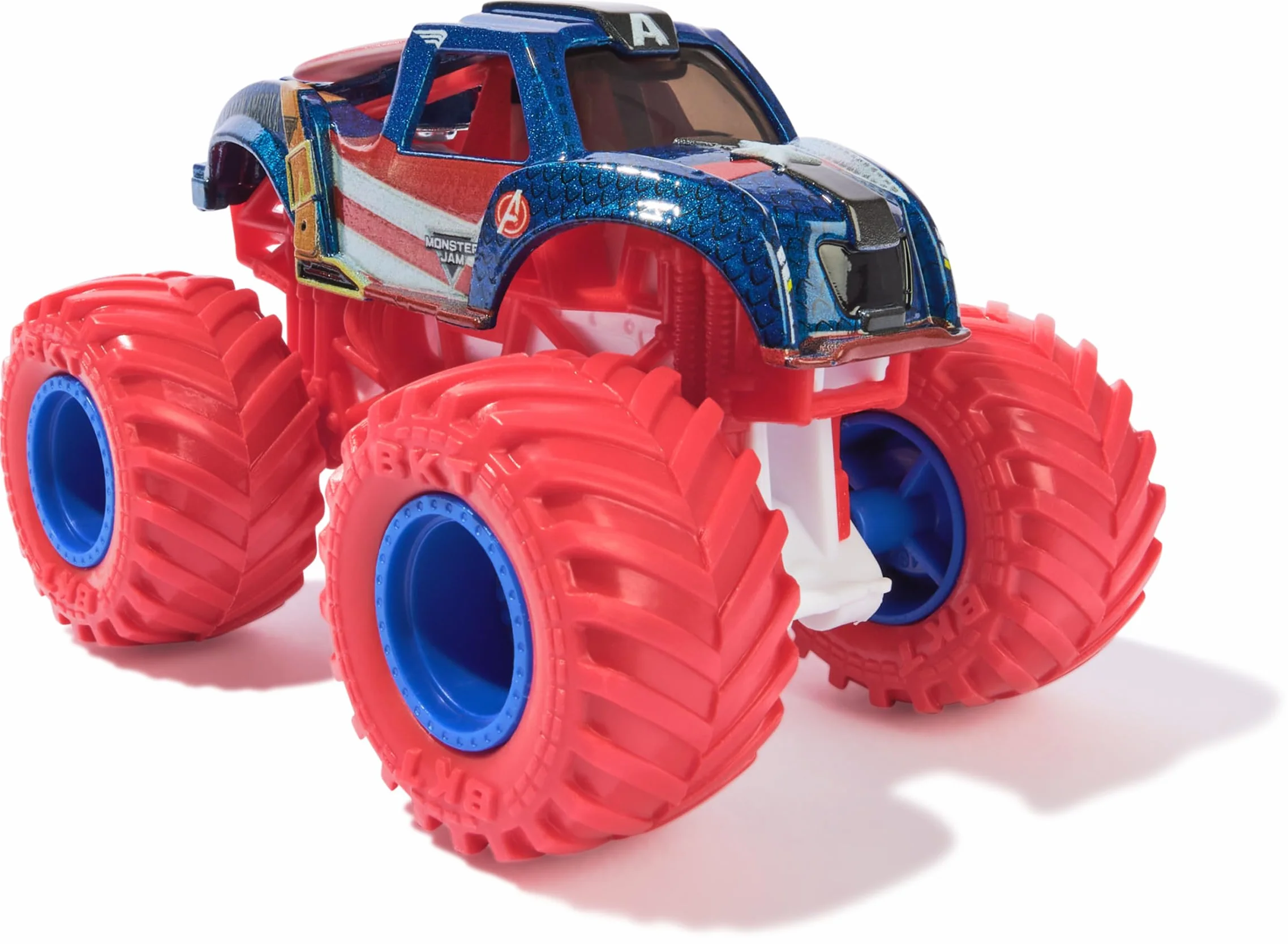 Monster Jam 5 Véhicules Die-Cast 1:64 Marvel Monster Trucks Officiels À Collectionner Jouet Enfant 3 Ans