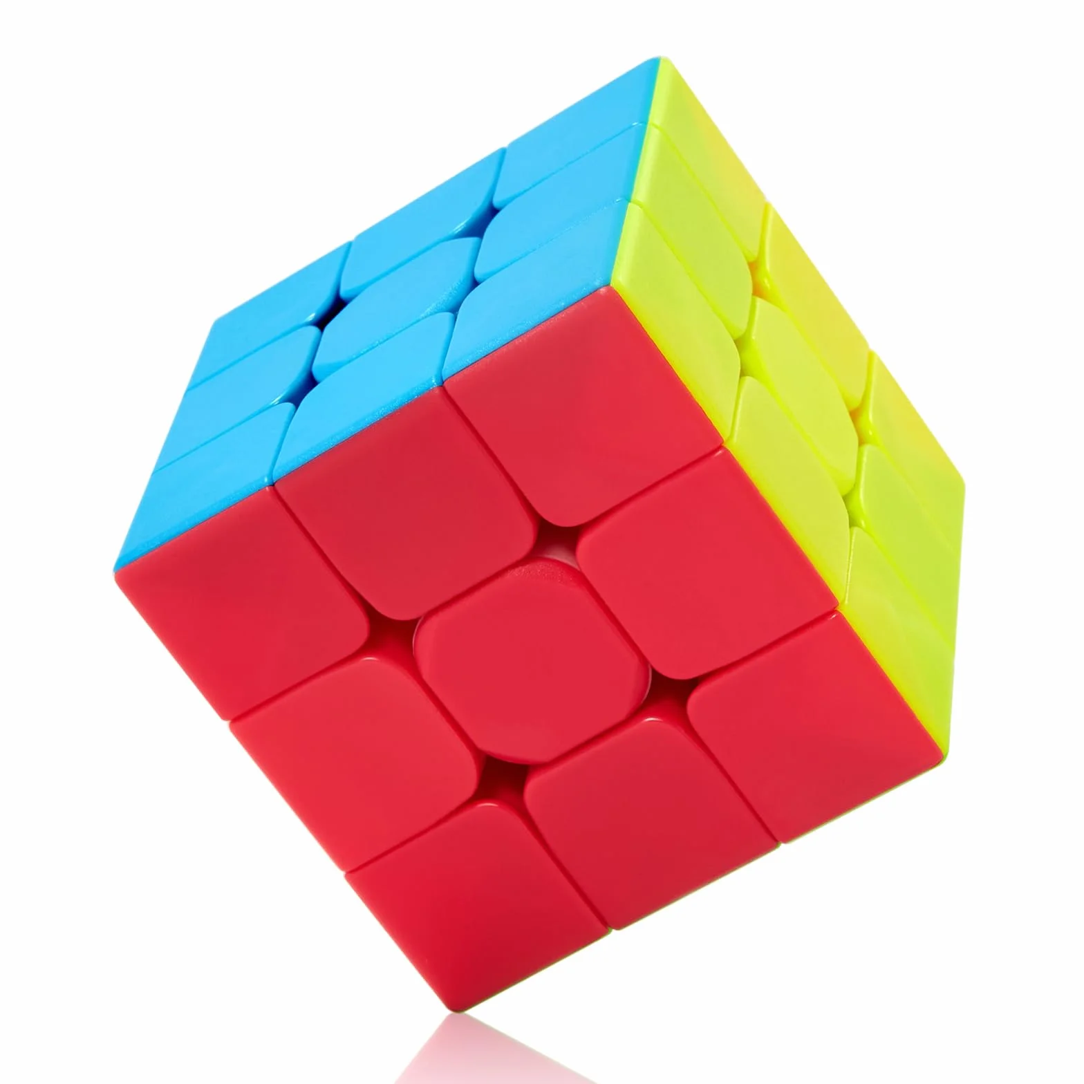 ROXENDA Cube de Vitesse 3x3 Speed Cube Stickerless Magique 3x3x3