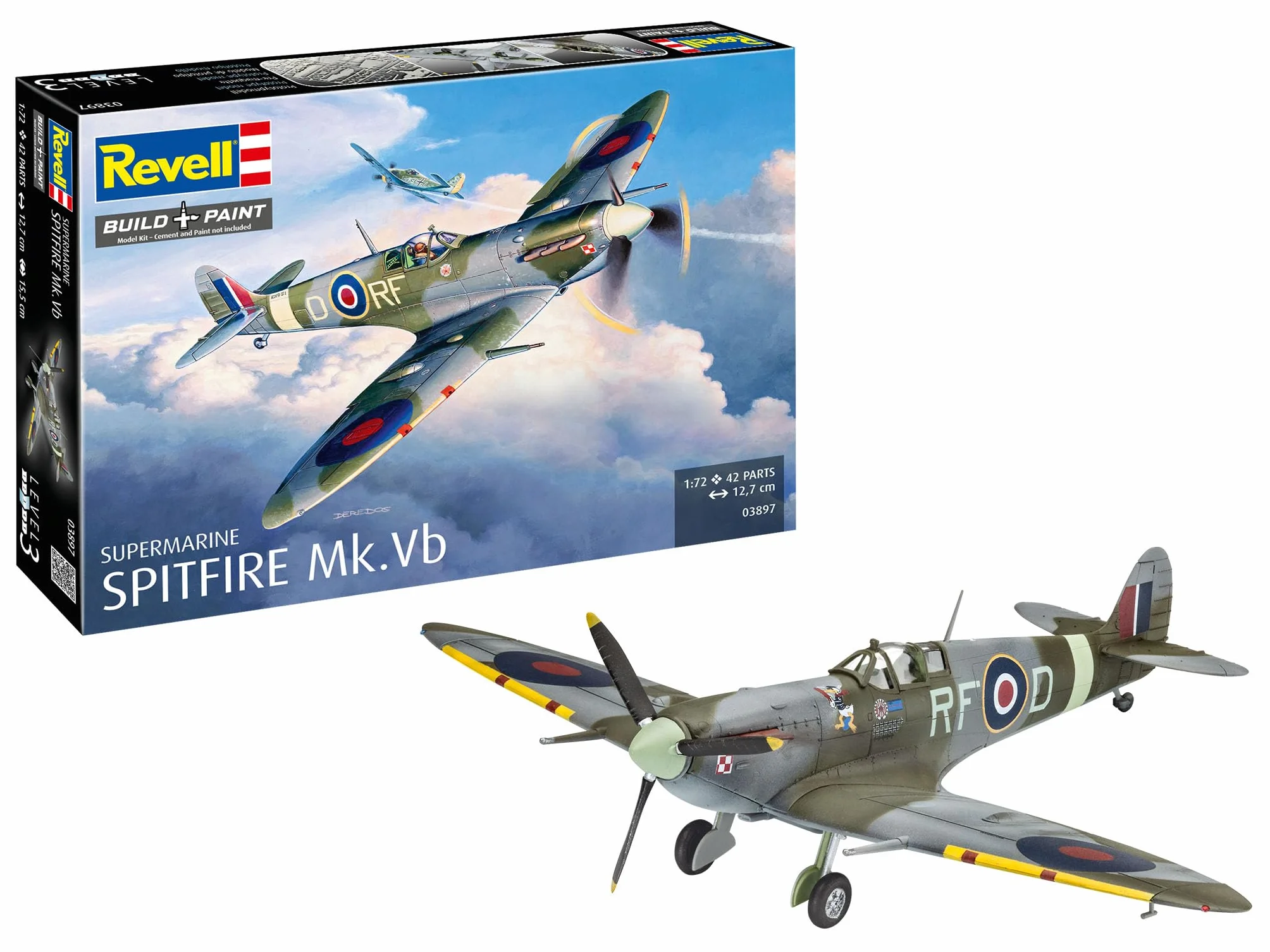 Revell Maquette d'avion Spitfire MK. VB Multicolore