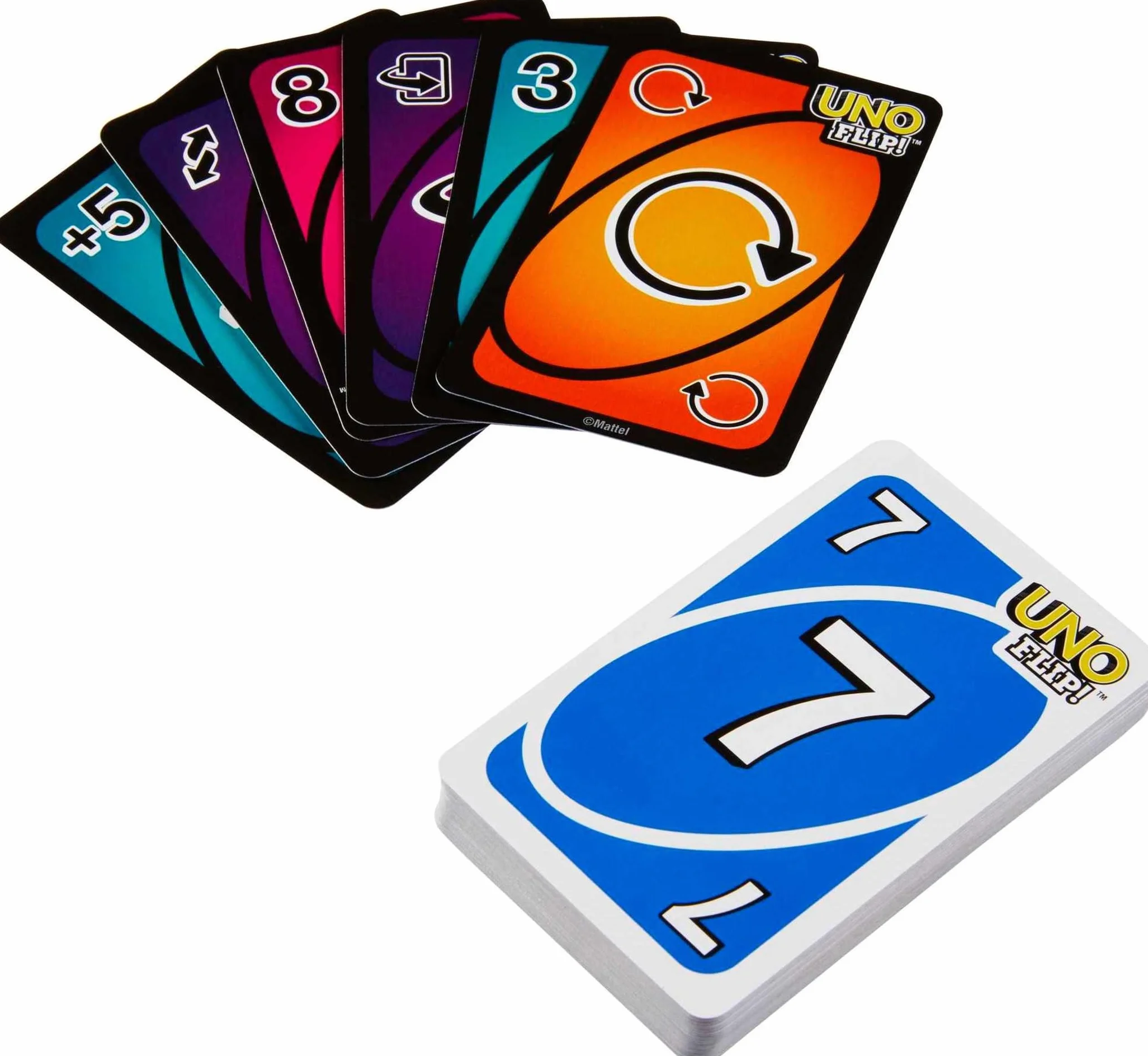 Uno Jeu De Cartes 112 Cartes Boîte Métallique Jouet Adultes Enfant Adolescent 7 Ans GDG37