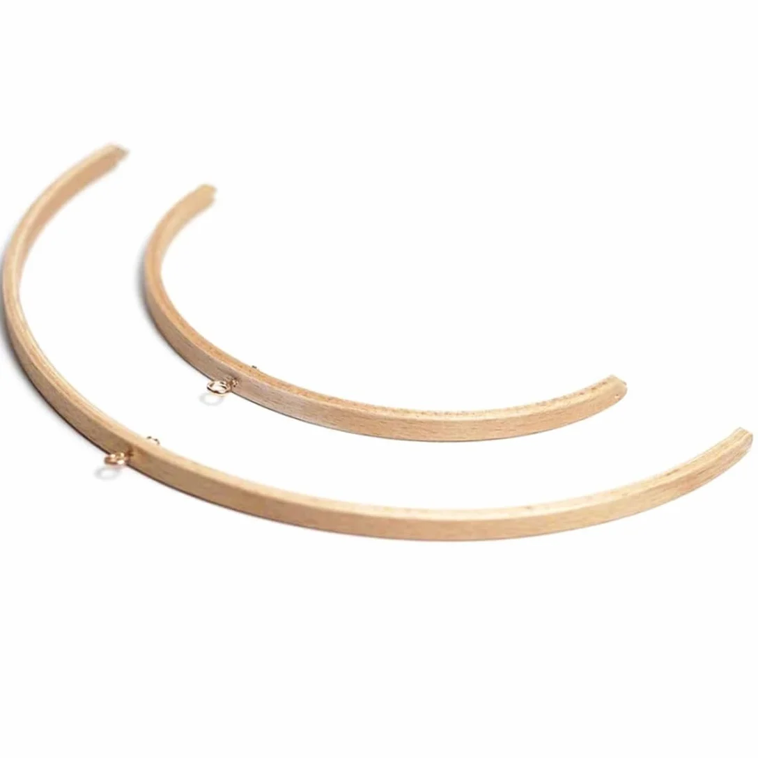 Kit de cadre mobile en bois pour carillon à vent avec perles