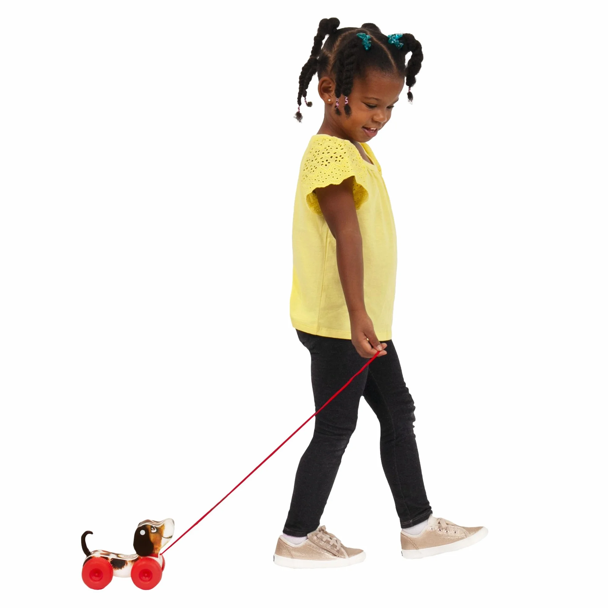 Fisher Price Classiques 1650 Petit Snoopy Chien à Tirer Jouet Enfant 1 an+