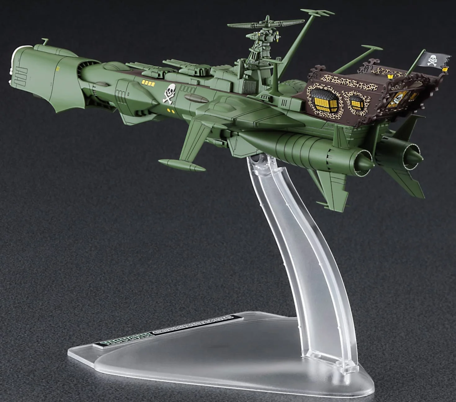 Hasegawa 64802 1/2500 Space Pirate Battleship Arcadia Galaxy Express Anime Kit de modélisme