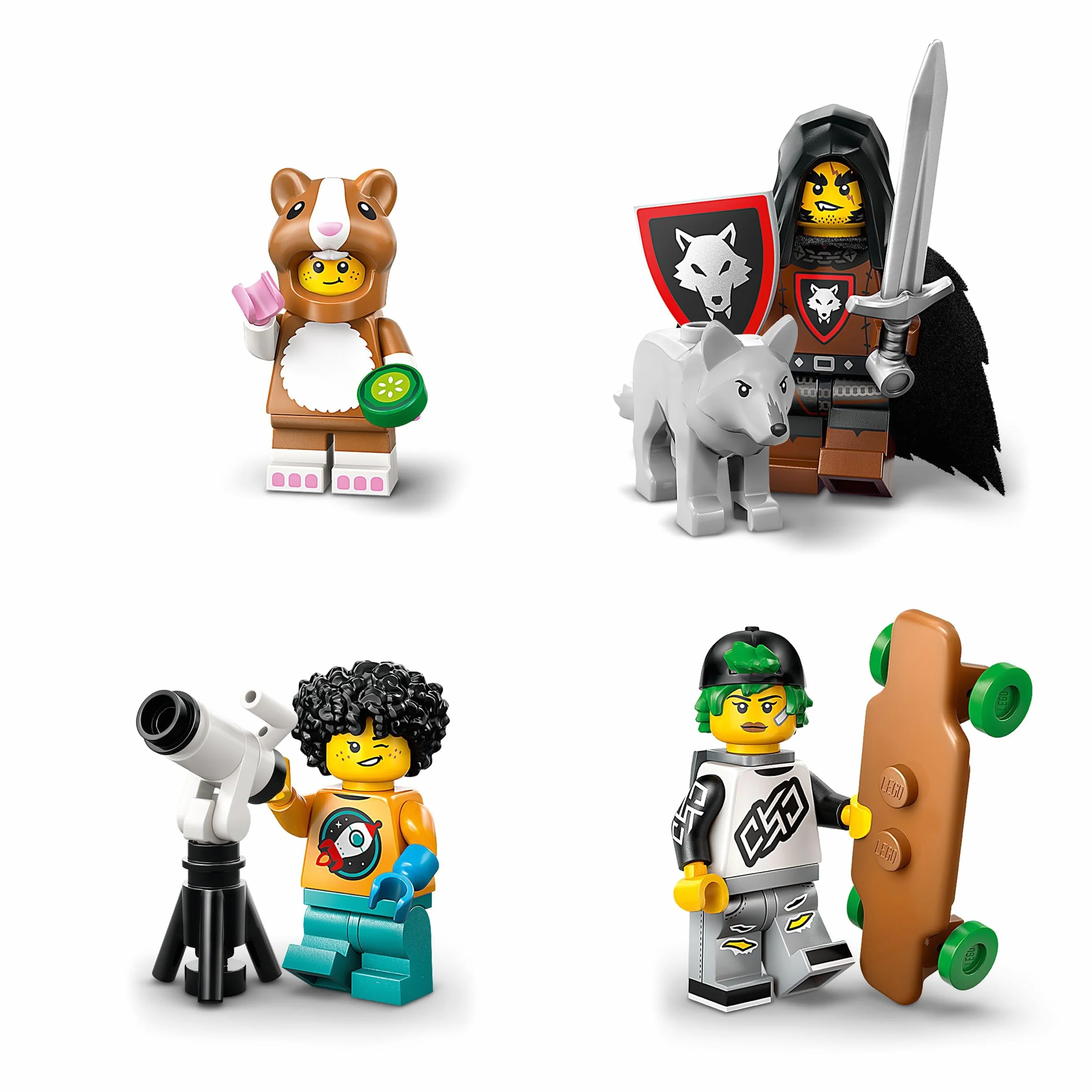 LEGO Minifigures Série 27 71048 12 Personnages Surprises Boîte Mystère Cupidon Collectionneuse de Peluches Jouet 5 Ans