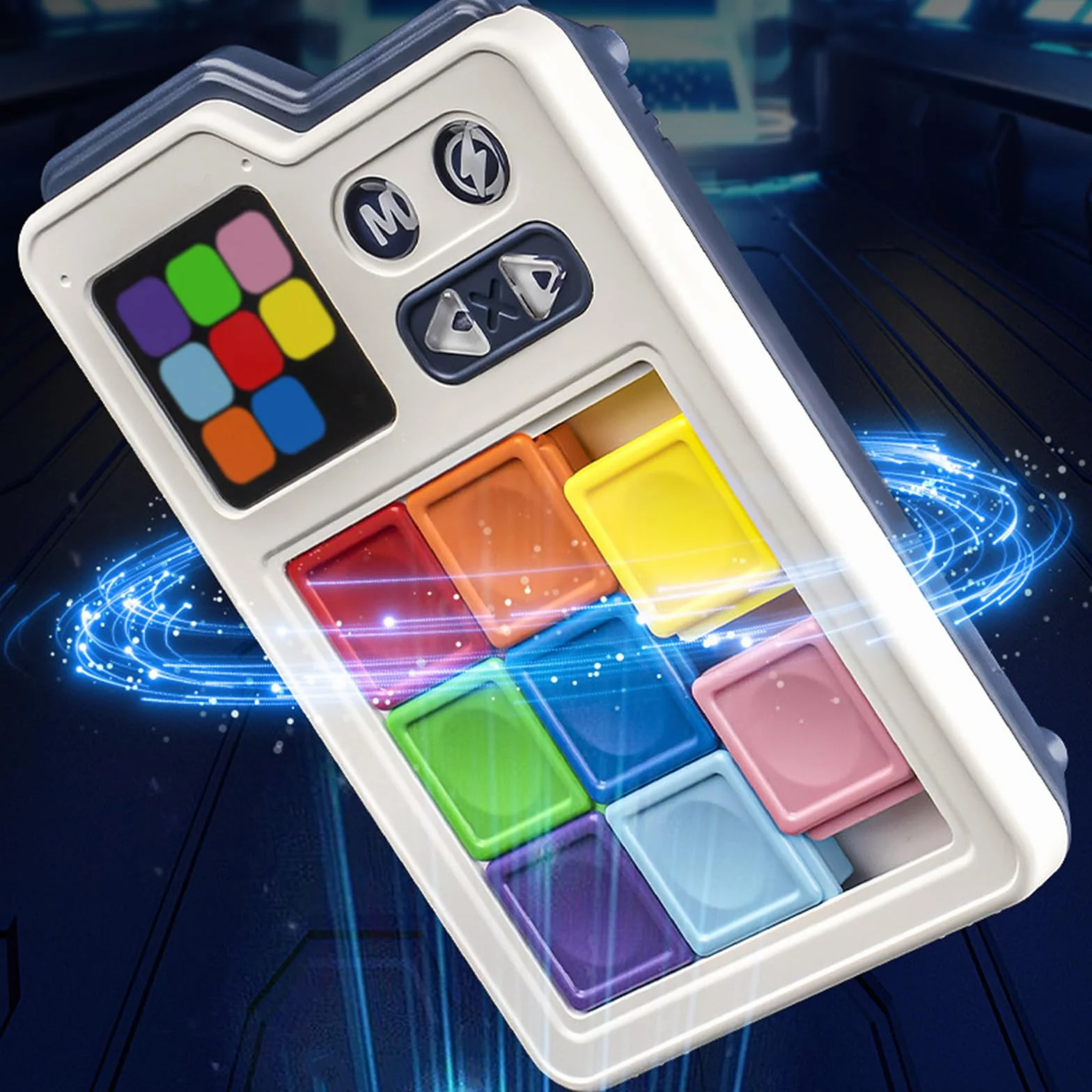 Puzzle Coulissant Créatif Klotski Jeu avec Défis Progressifs Jouet Éducatif Voyage