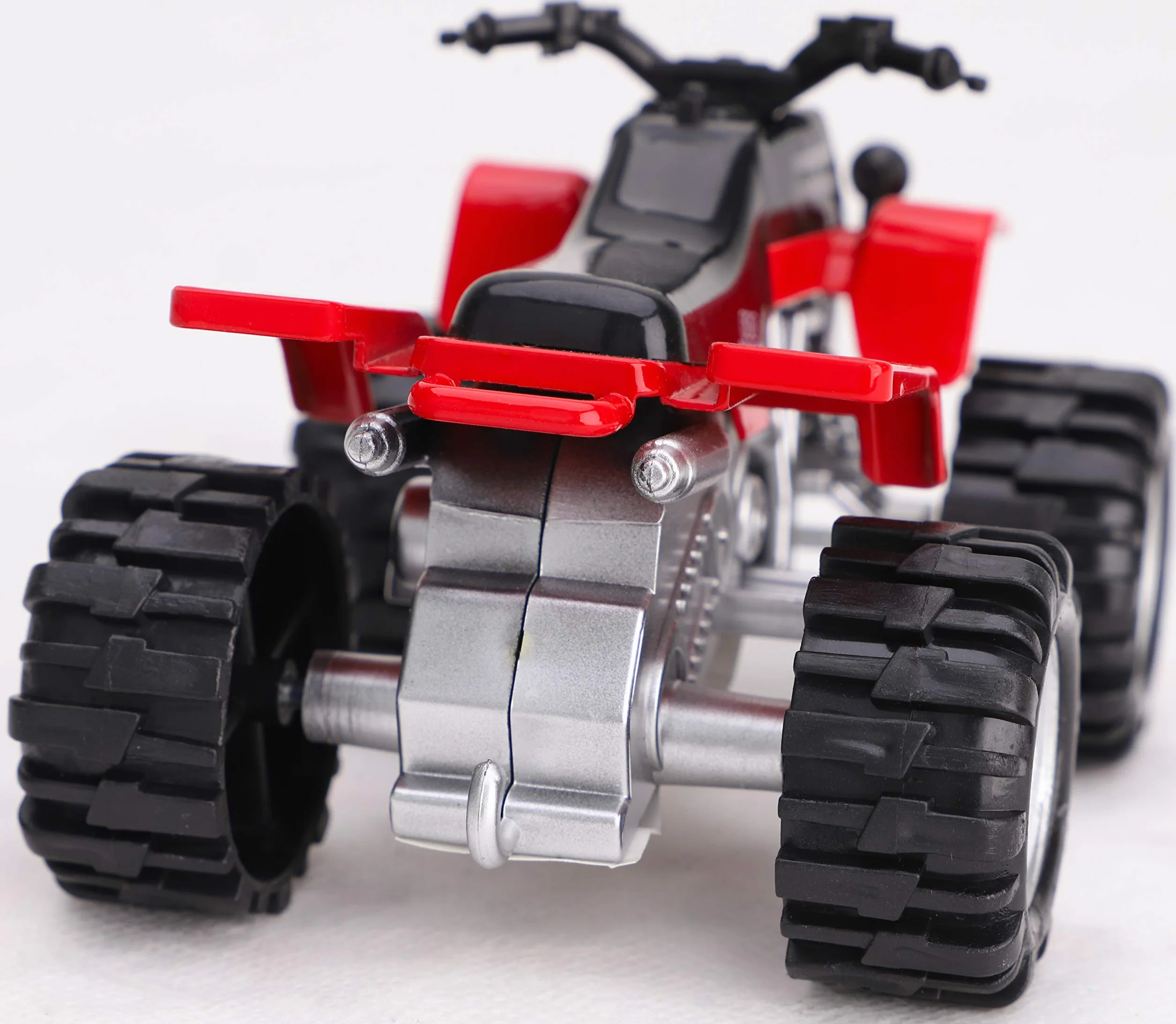 Toyland Quad Quad Powered Friction 11 cm Rouge Jouets pour garçons