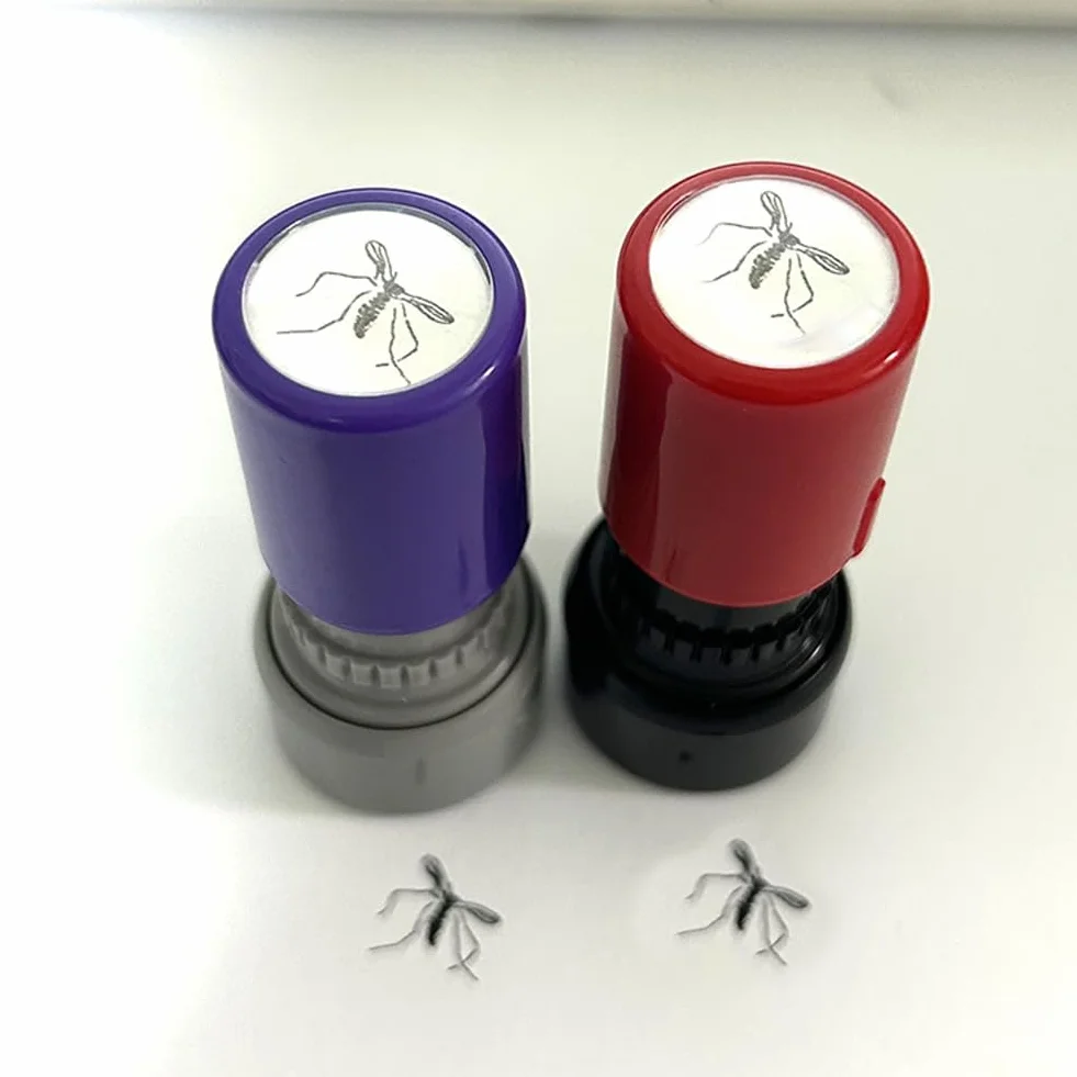 Tampon Anti-moustiques Original, Motif Noir de Moustique moqueur, Jouet de Blague Amusant