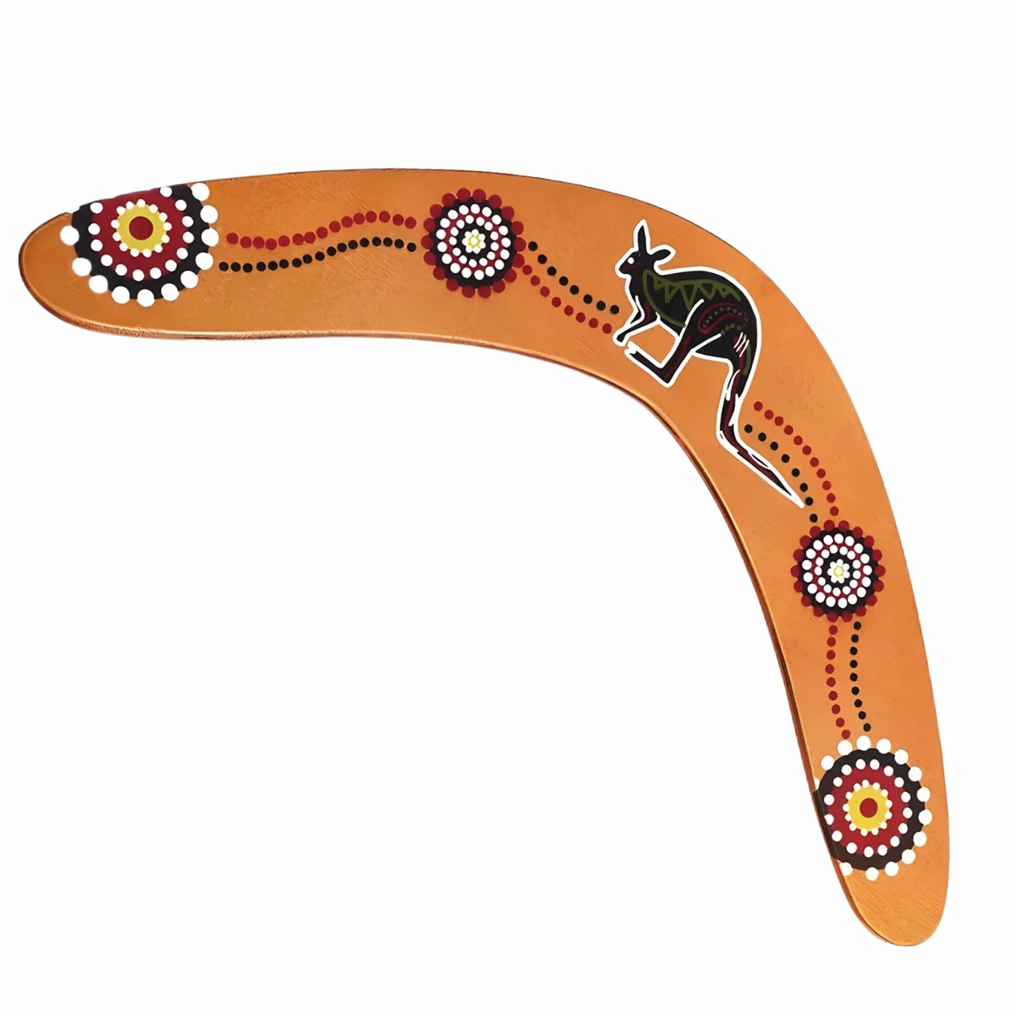 Boomerang en bois pour enfants et adultes - Jeu de plein air en famille