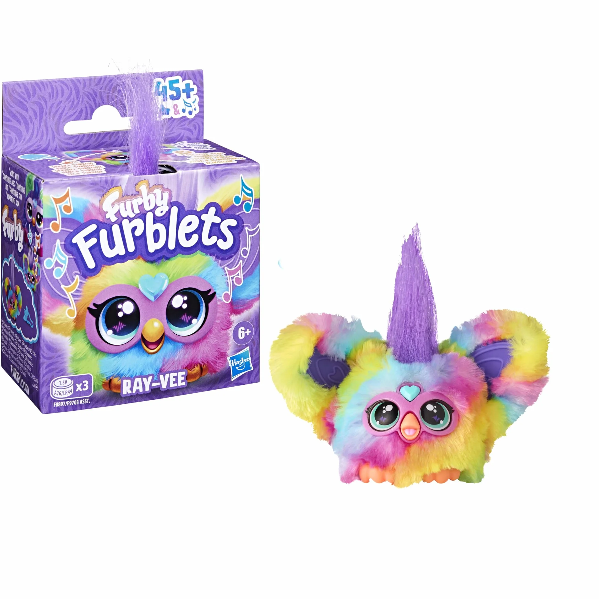 Furby Furblets Ray-Vee Mini Peluche électronique