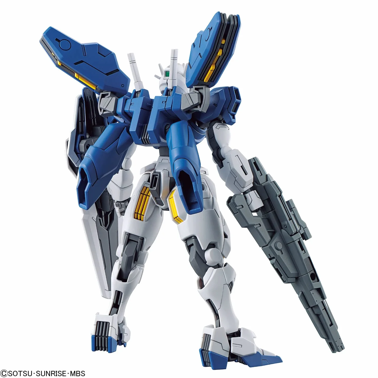BANDAI SPIRITS Mobile Suit Gundam The Witch from Mercury Gundam Aerial Rebuild HG 1/144 Kit de modèle bleu