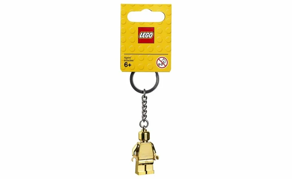 Lego Gold Minifigure Porte-Clés Collector