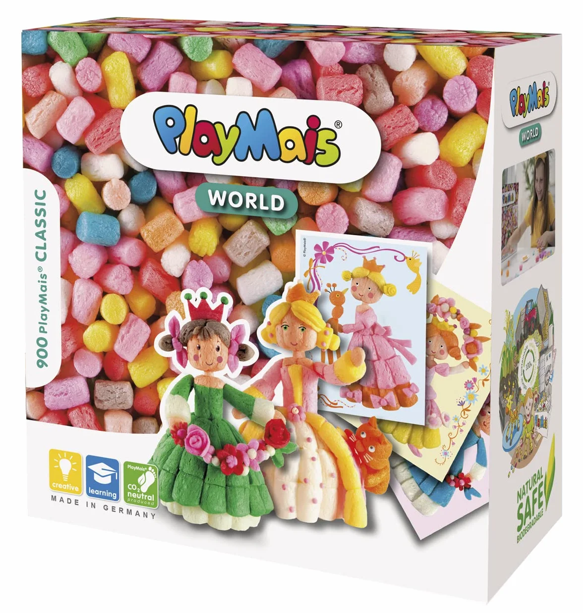 Playmais World Princess Jeu de Construction 1000 pièces Enfants 3 Ans Créativité Motricité
