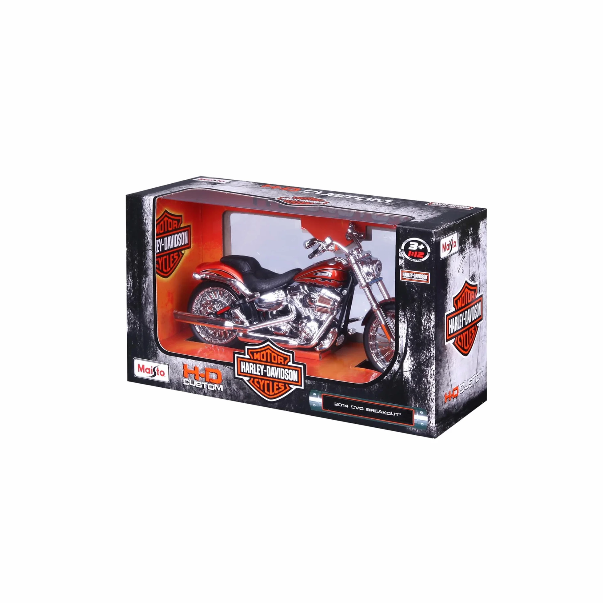 Harley Davidson CVO Breakout Motorcycle Model 1/12 Maisto