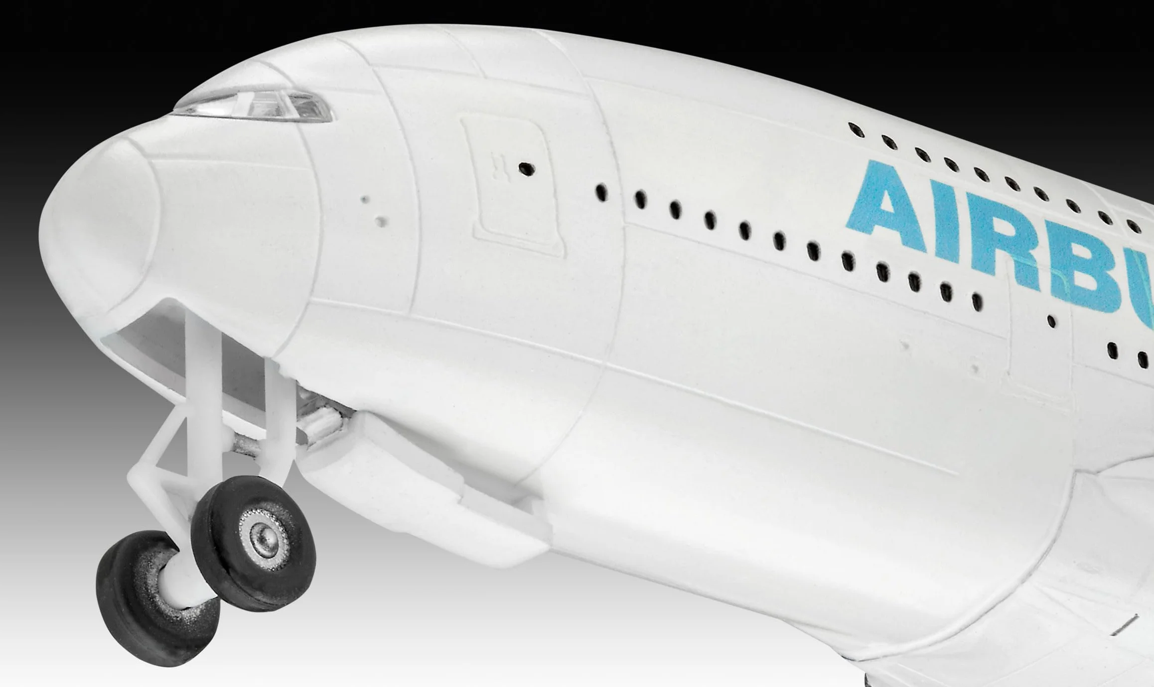 Revell Airbus A380 Maquette en plastique échelle 1:288 blanc